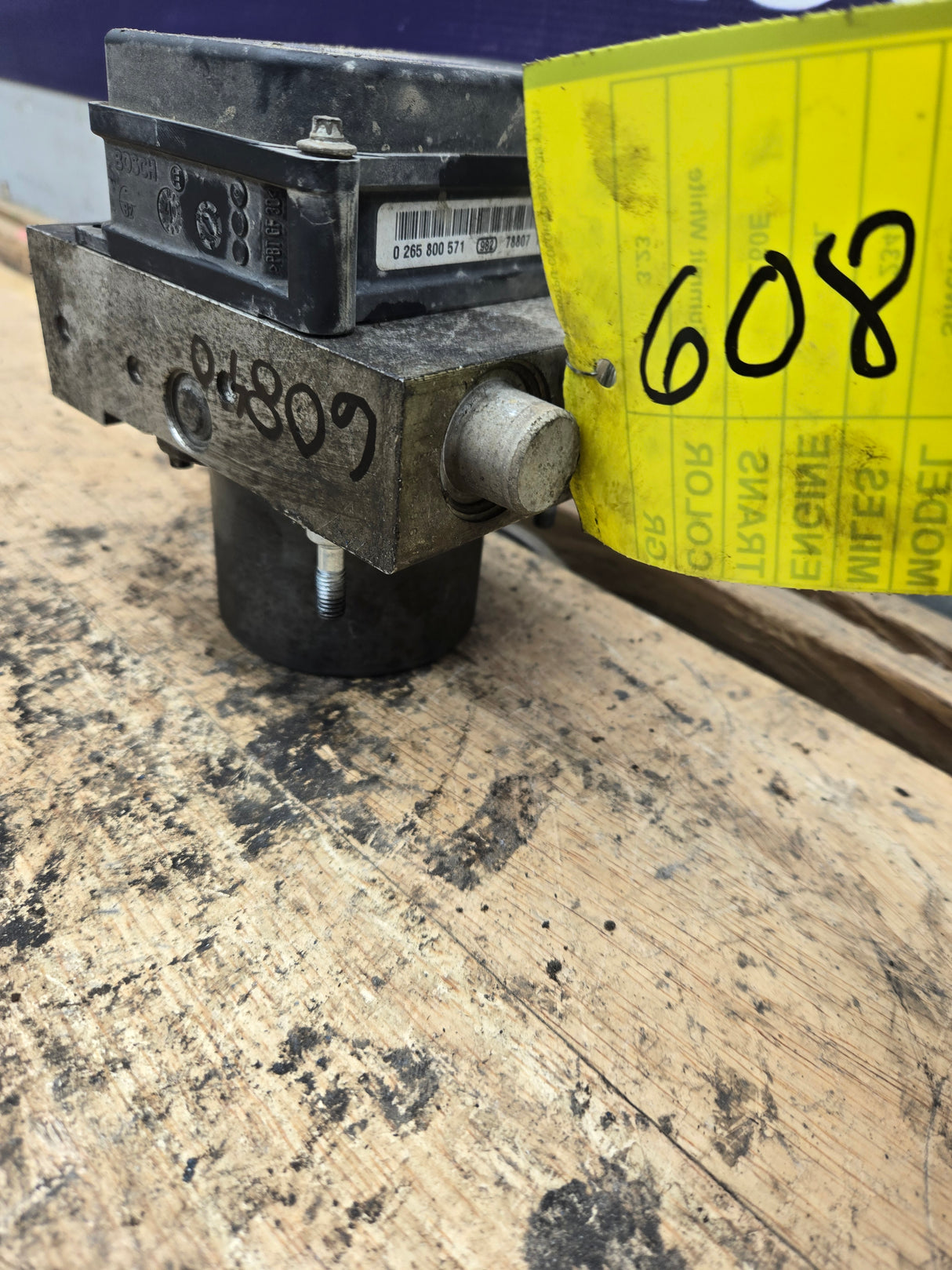 2008 Chevrolet Silverado 1500 4.3L ABS Pump Module - 0265800571