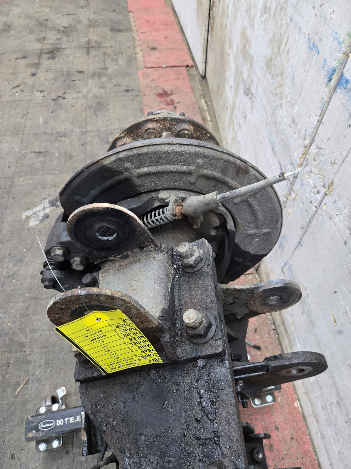 2017-2022 Ford F450 F550 Super Duty Rear Axle 4.88 Gear Ratio DRW 189k miles