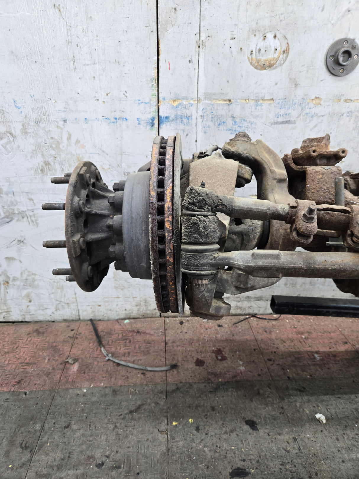 2005-2016 Ford F450 F550 Super Duty Front Axle 4.88 Gear Ratio DRW 10 Lug 122k miles