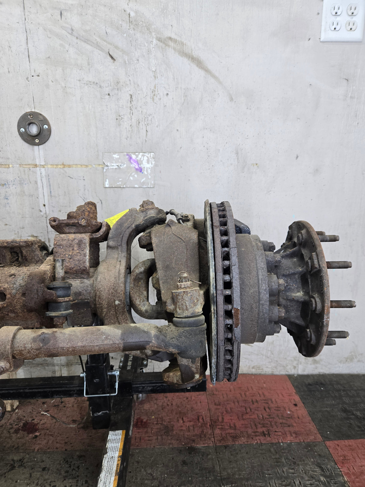 2005-2016 Ford F450 F550 Super Duty Front Axle 4.88 Gear Ratio DRW 10 Lug 122k miles