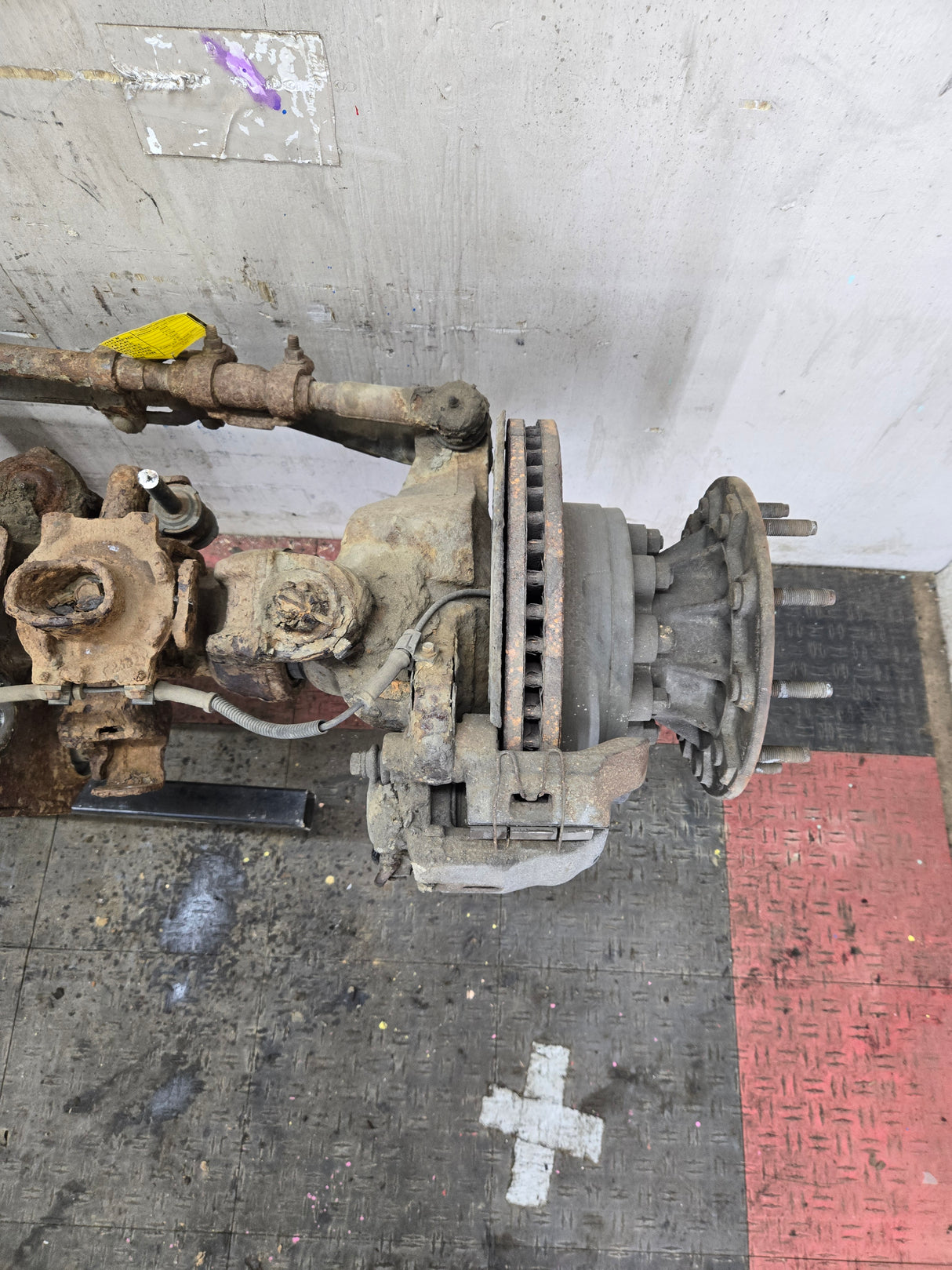 2005-2016 Ford F450 F550 Super Duty Front Axle 4.88 Gear Ratio DRW 10 Lug 122k miles