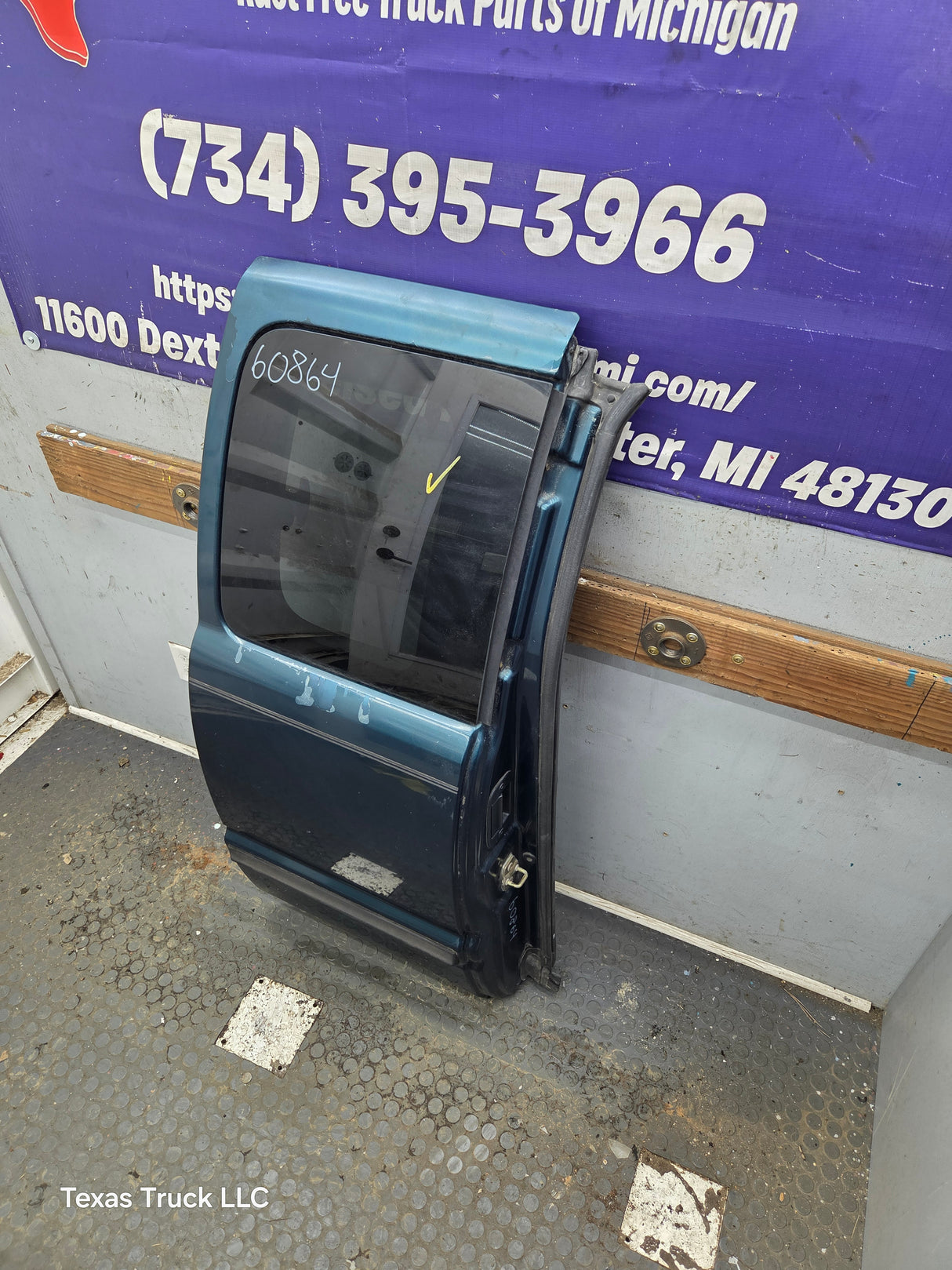 1994-2002 Dodge Ram 2nd Gen RH Passenger Side Rear Extended Cab Door 1500 2500 3500