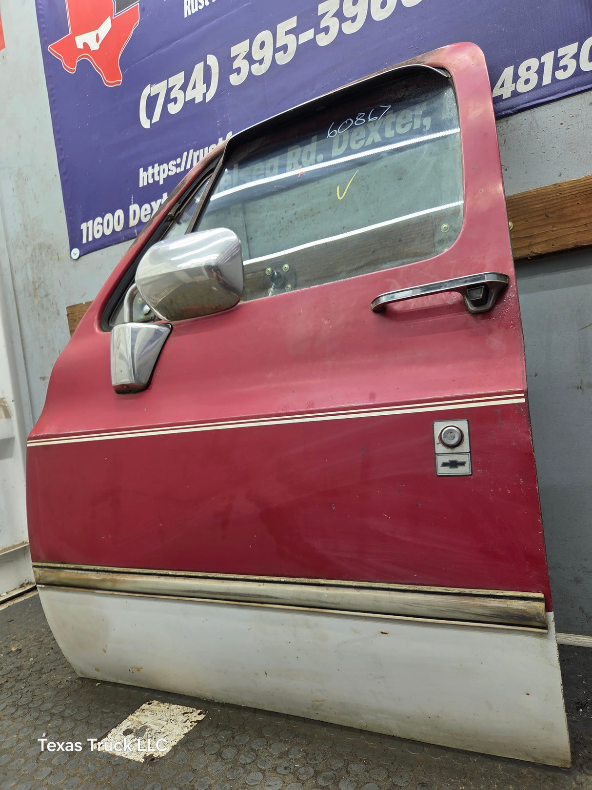 1973-1987 Chevrolet / GMC Square Body Front Drivers Side LH Door K / C Series