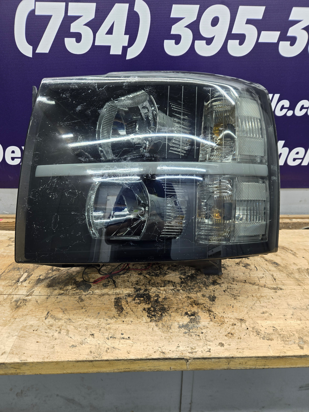 2007-2013 Chevrolet Silverado 1500 2500HD 3500HD LH Driver Side Aftermarket Headlight
