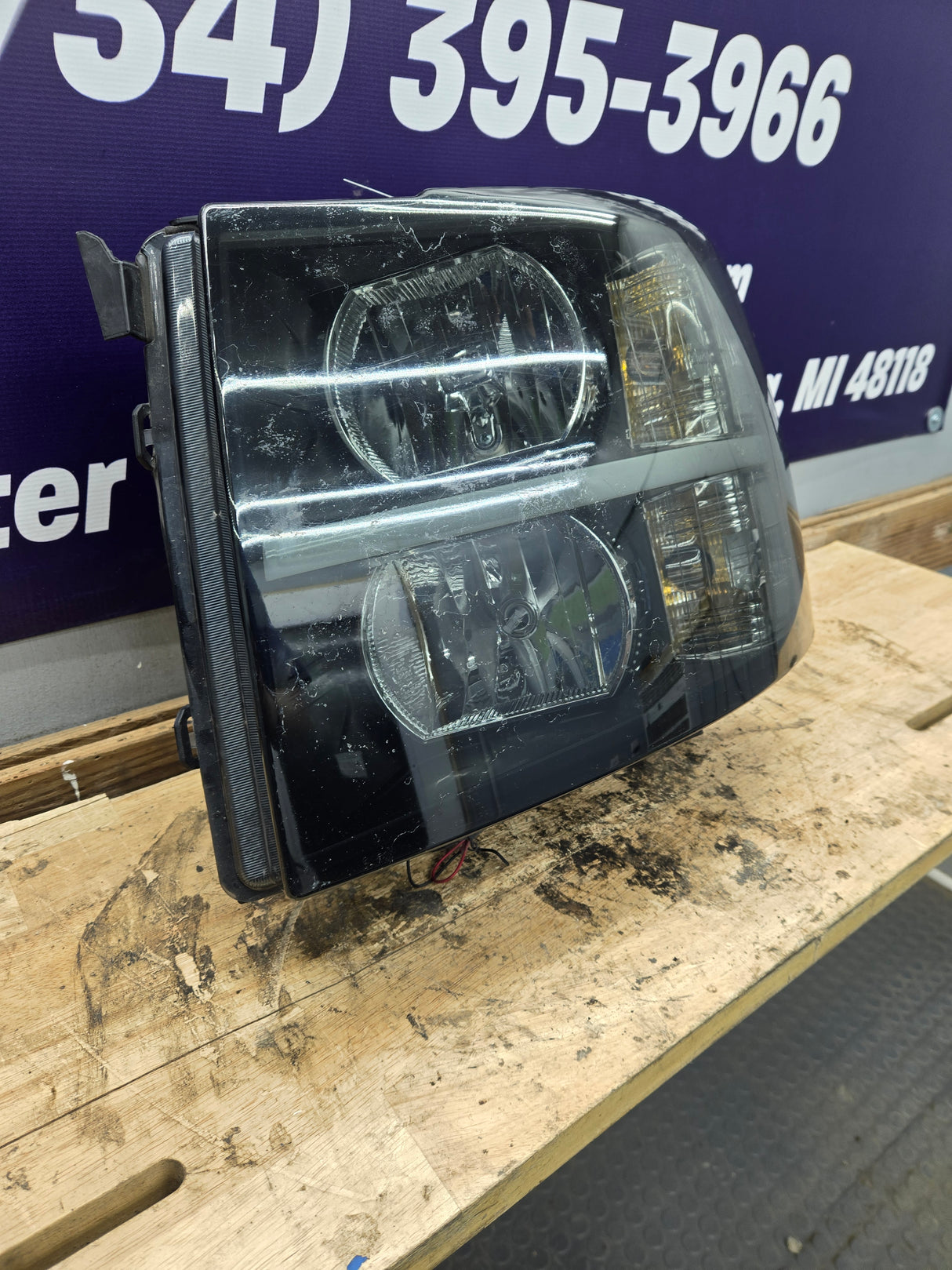 2007-2013 Chevrolet Silverado 1500 2500HD 3500HD LH Driver Side Aftermarket Headlight