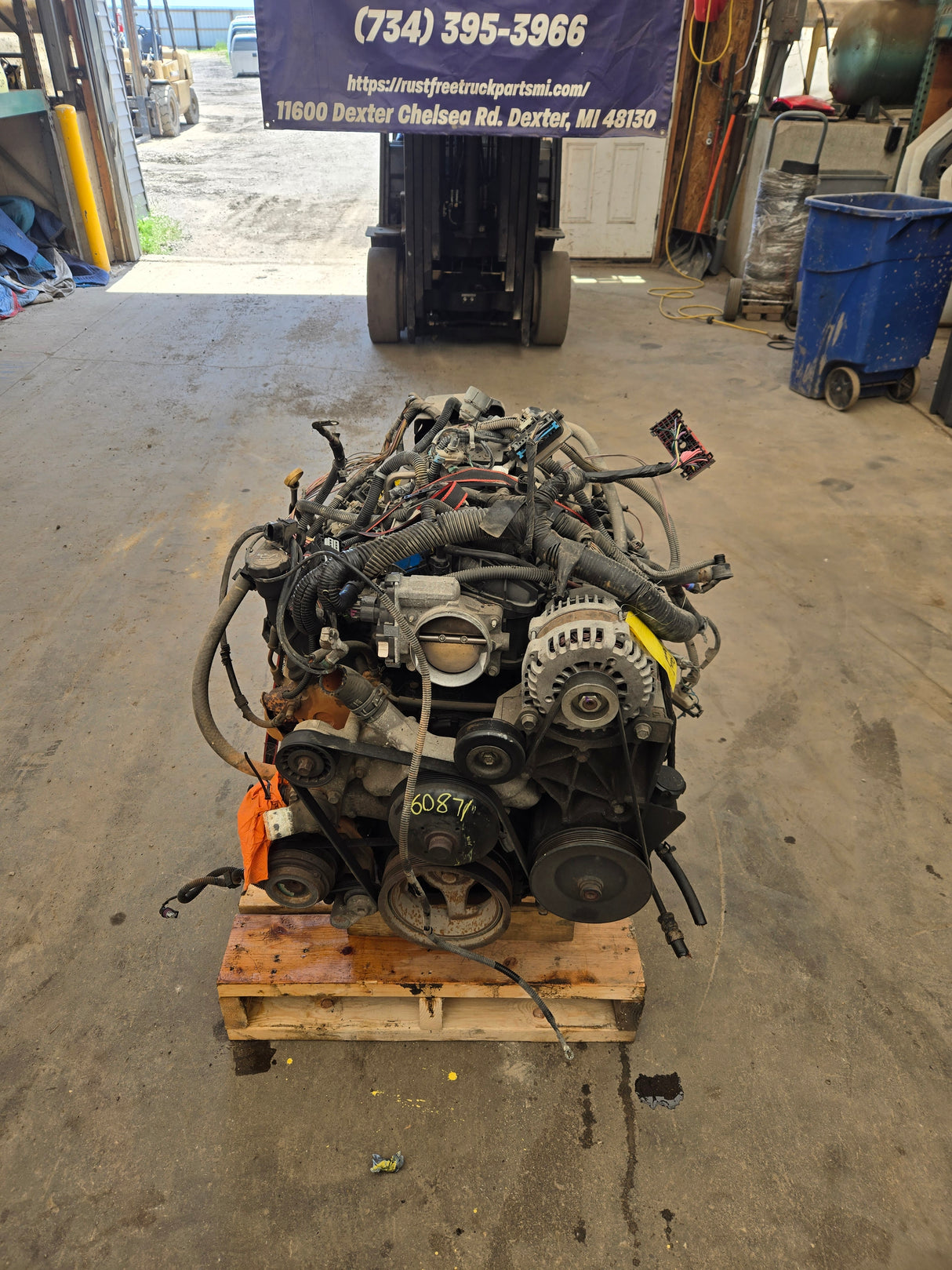 2007 Chevrolet GMC 1500 4.8L Engine LS Vortec Gas Engine 233k Miles