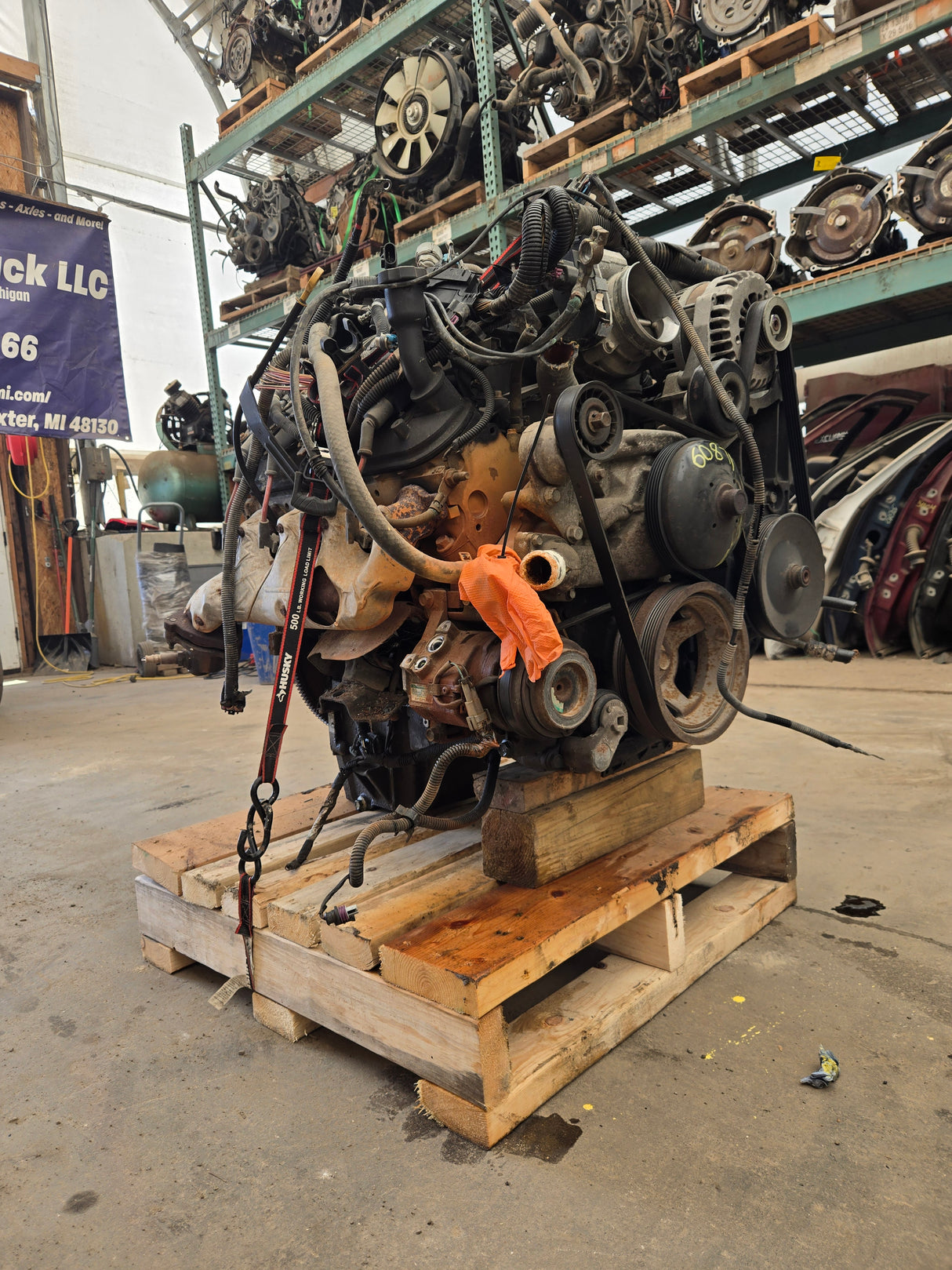 2007 Chevrolet GMC 1500 4.8L Engine LS Vortec Gas Engine 233k Miles