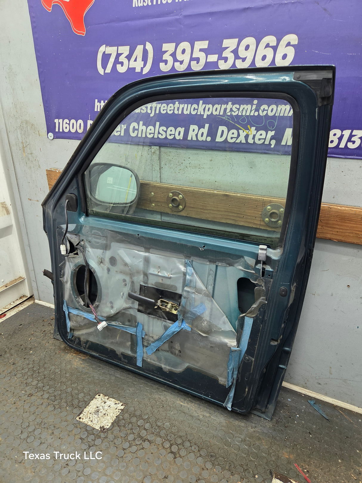 1994-2002 Dodge Ram 2nd Gen Quad Cab 4 Door Square Corner RH Passenger Side Door