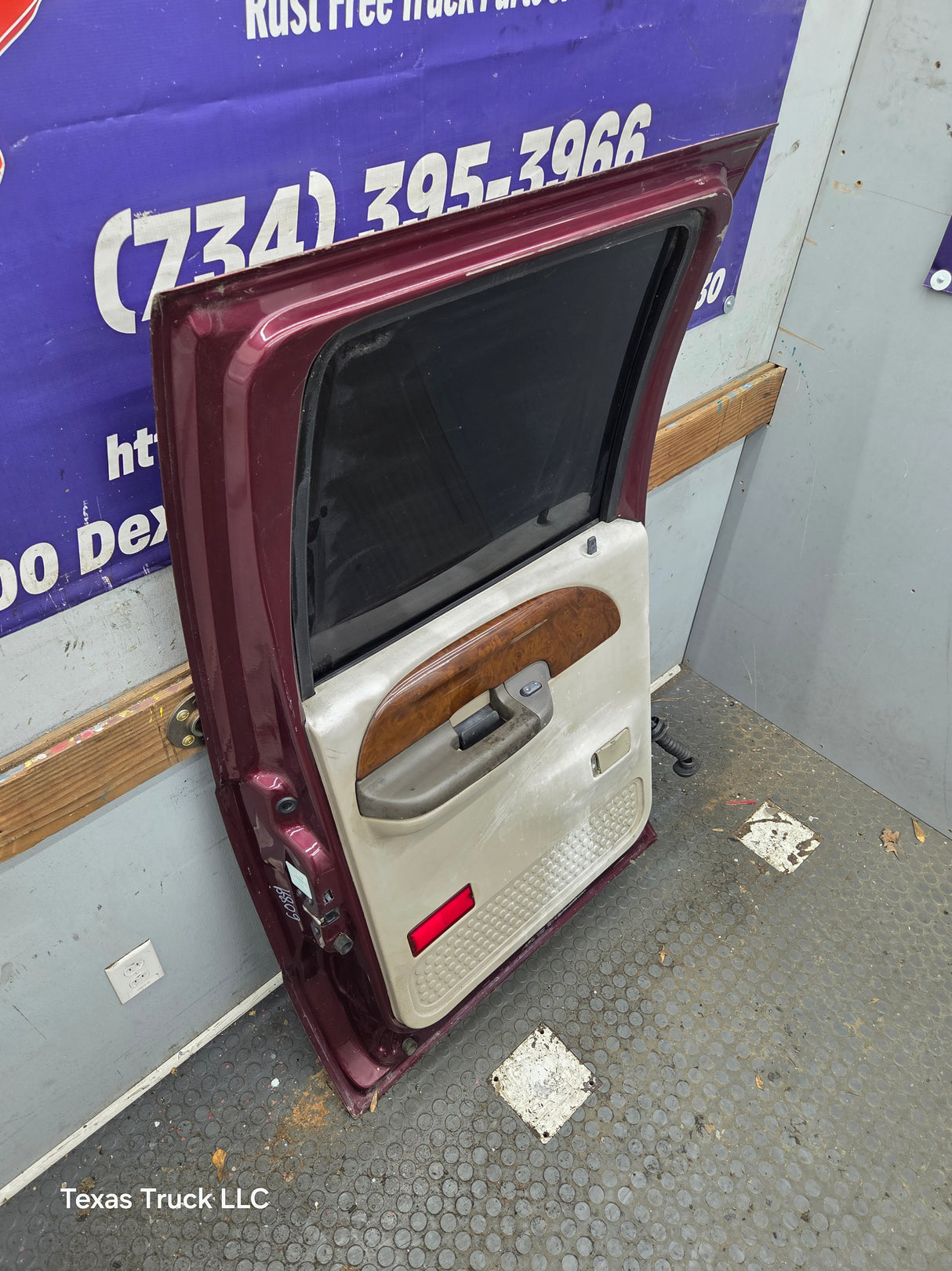 1999-2011 Ford Super Duty LH Driver Side Rear Crew Cab Door F250 F350 F450 F550