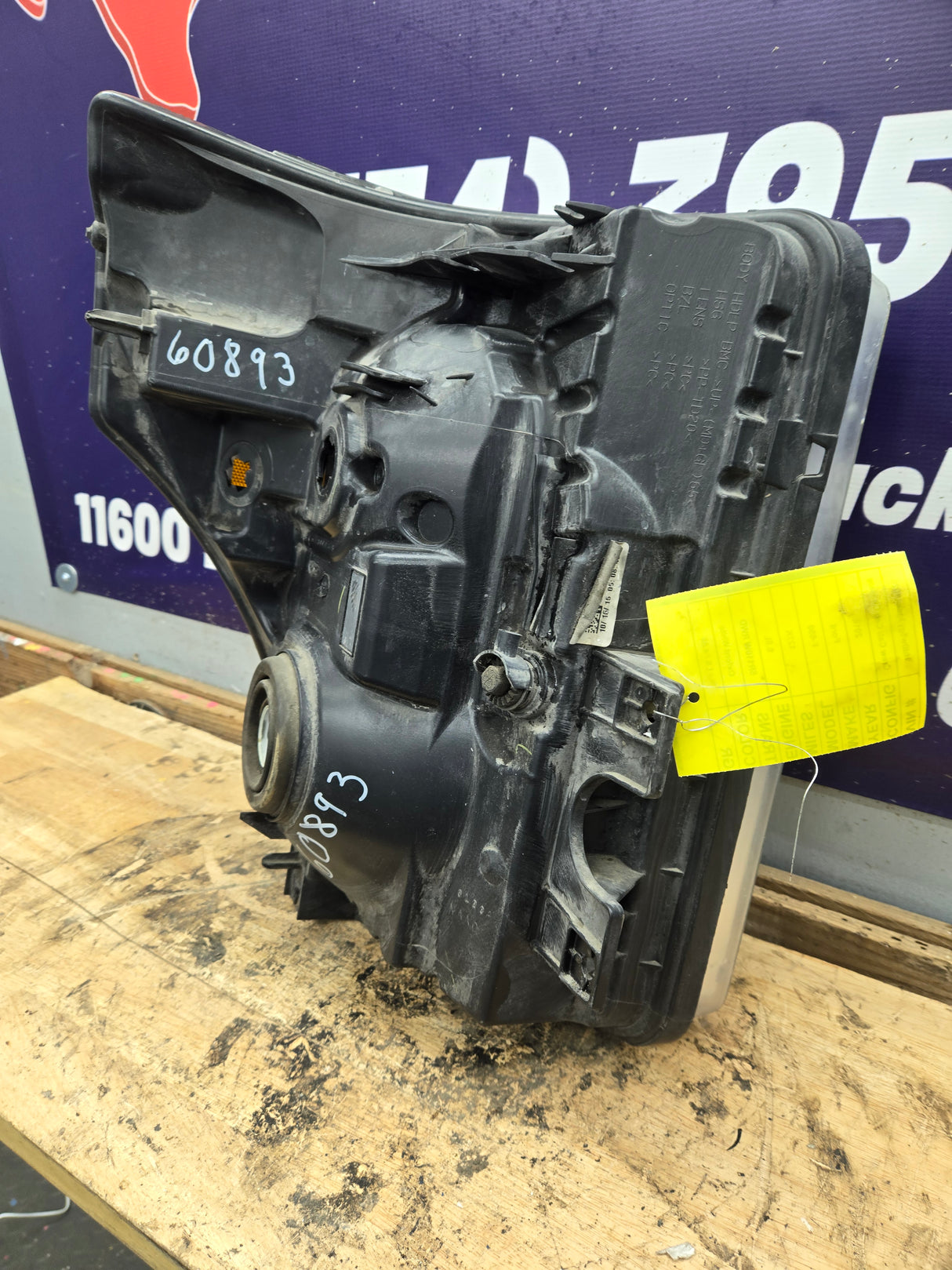 2011-2016 Ford Super Duty F250 F350 F450 F550 LH Driver Side Headlight 6.7L Power Stroke 6.2L Gas BC34-13006-A