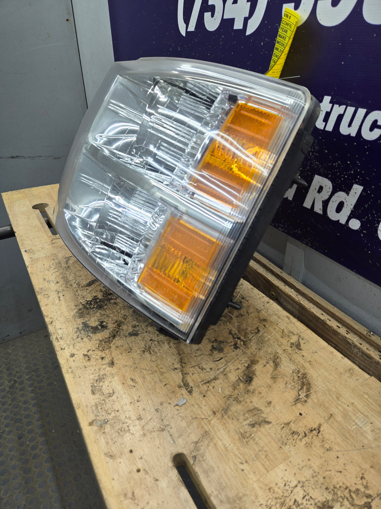 2007-2013 Chevrolet Silverado 1500 2500 3500 LH Driver Side Halogen Headlight TYC 20-6818-00