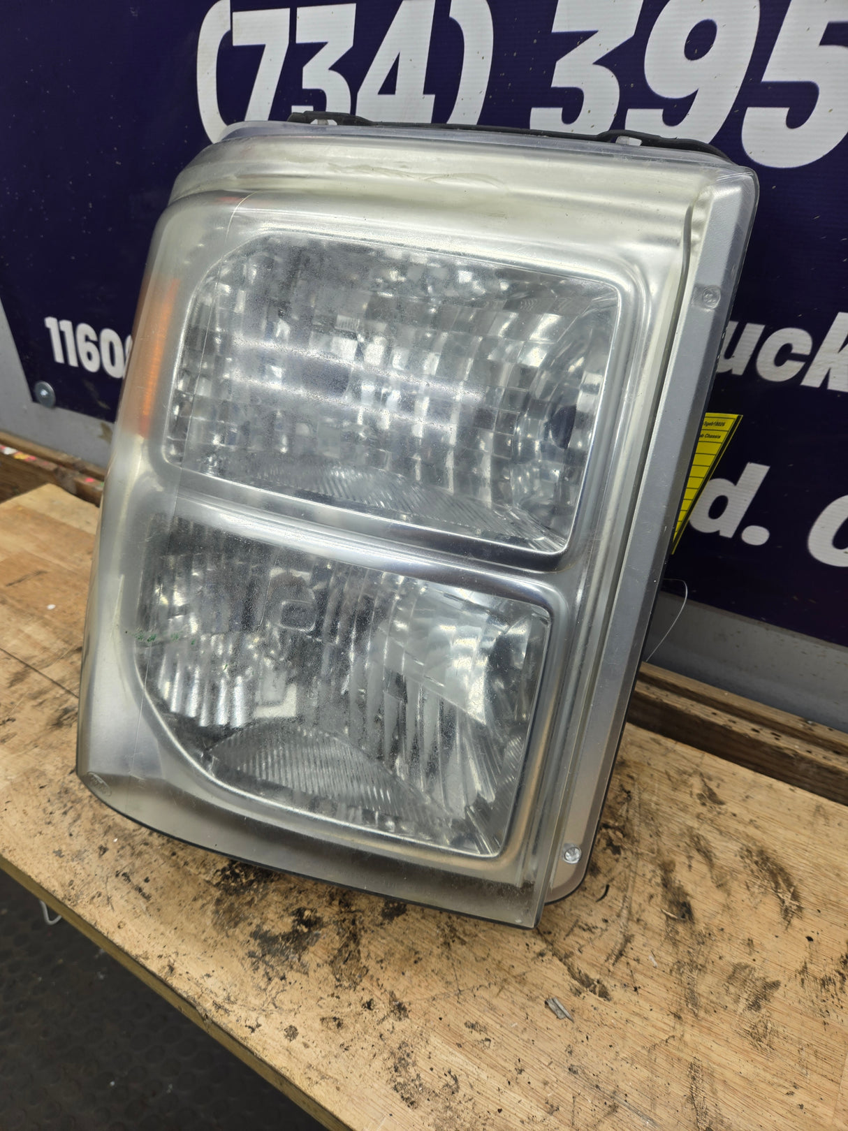 2011-2016 Ford Super Duty F250 F350 F450 F550 RH Passenger Side Headlight 6.7L Power Stroke 6.2L BC34-13005-A