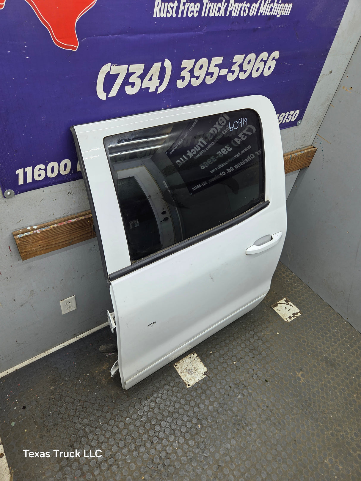 2014-2019 Chevrolet Silverado / GMC Sierra LH Rear Driver Side Crew Cab Door 1500 2500 3500 HD