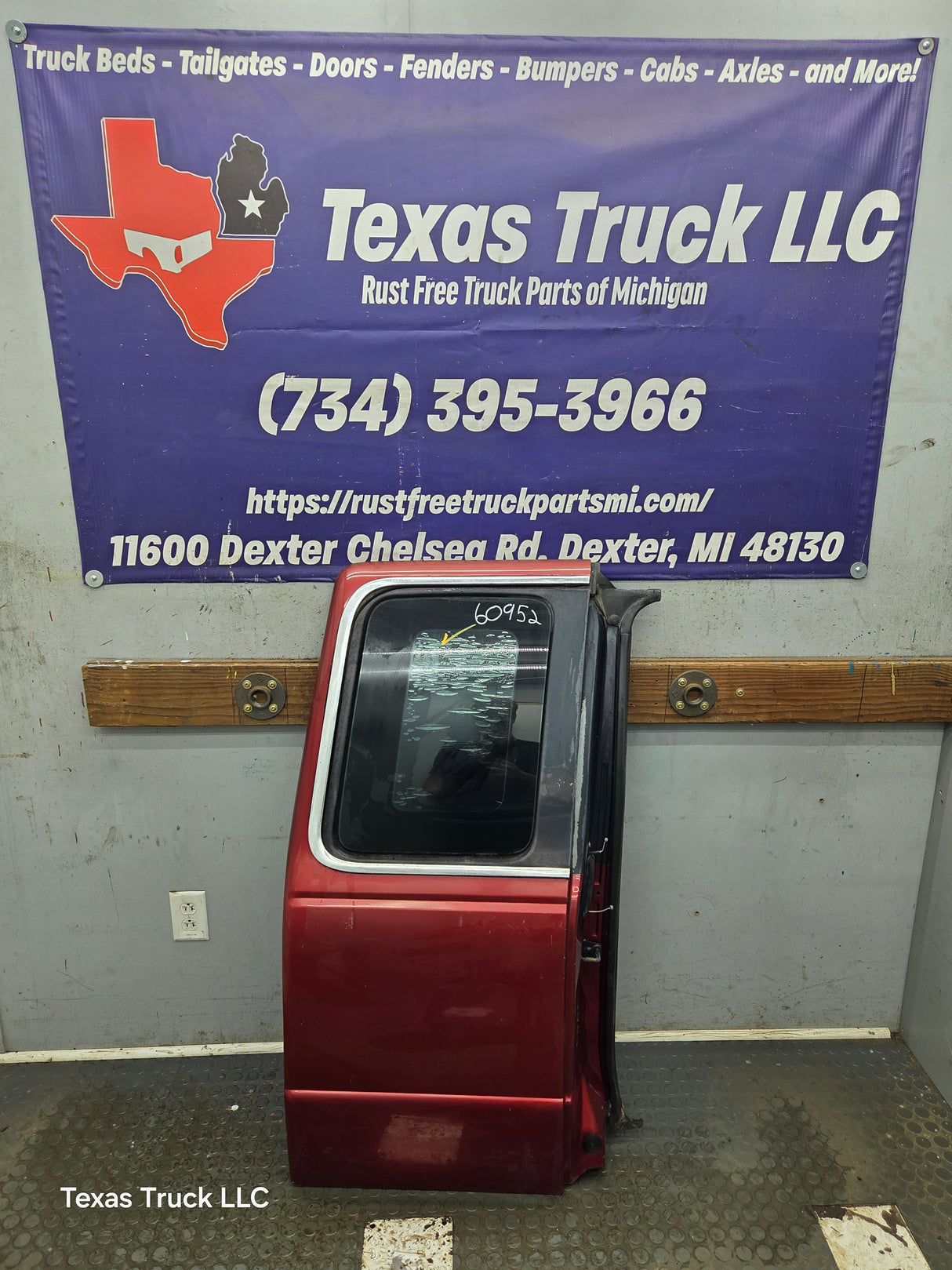 1993-2002 Ford Ranger Passenger Side Rear Right Hand Extended Cab Door