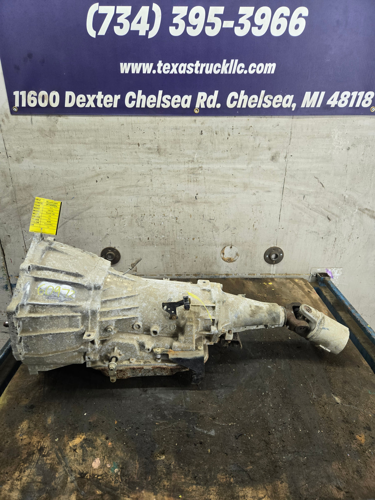 2012 Chevrolet / GMC 1500 4L60E 2wd Transmission 4.3L V6 81k miles