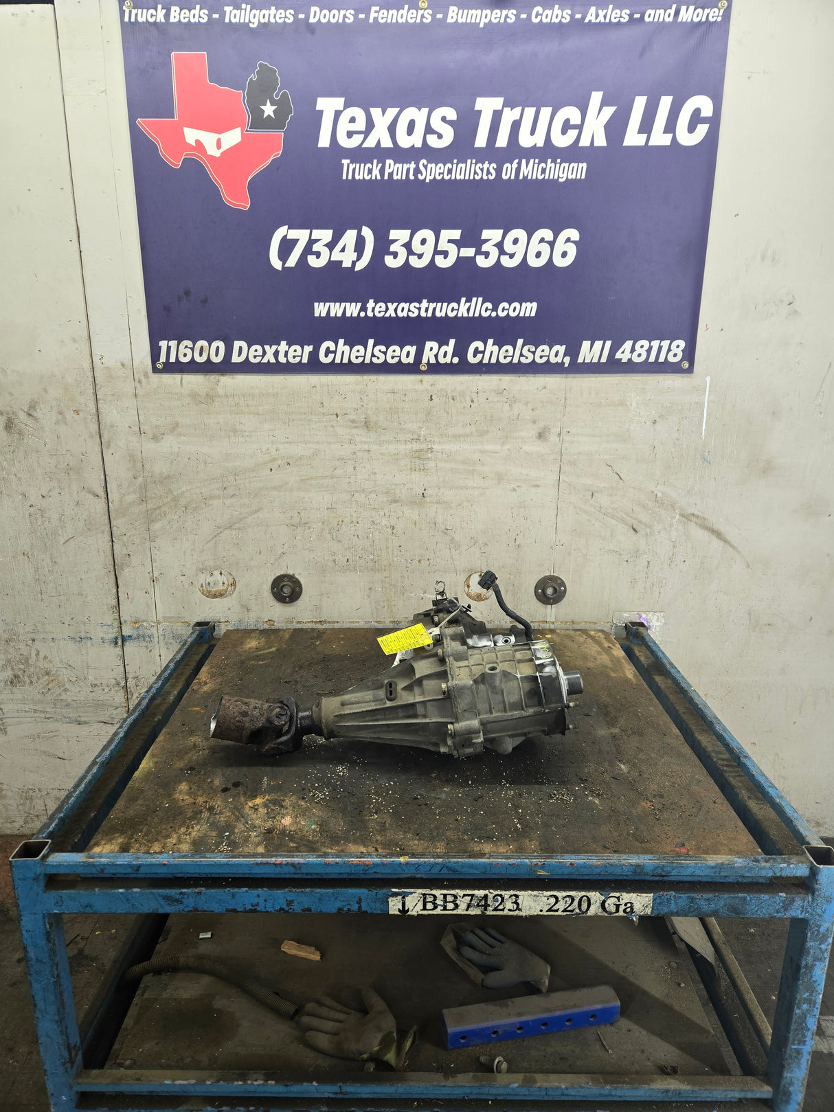 2003-2006 Chevrolet GMC Transfer Case Duramax Diesel Electric shift on the fly OPT NP1 117k miles