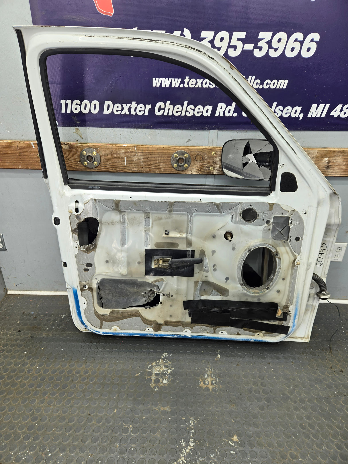 1994-2002 Dodge Ram 2nd Gen LH Driver Side Front Door Regular Cab / 2 Door Ext Cab 1500 2500 3500 ROUND CORNER