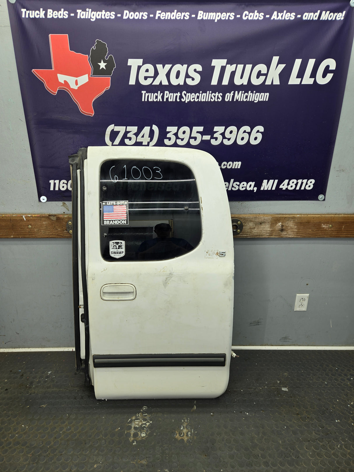 2000-2006 Toyota Tundra Extended Cab Driver Side Rear Door Rear LH
