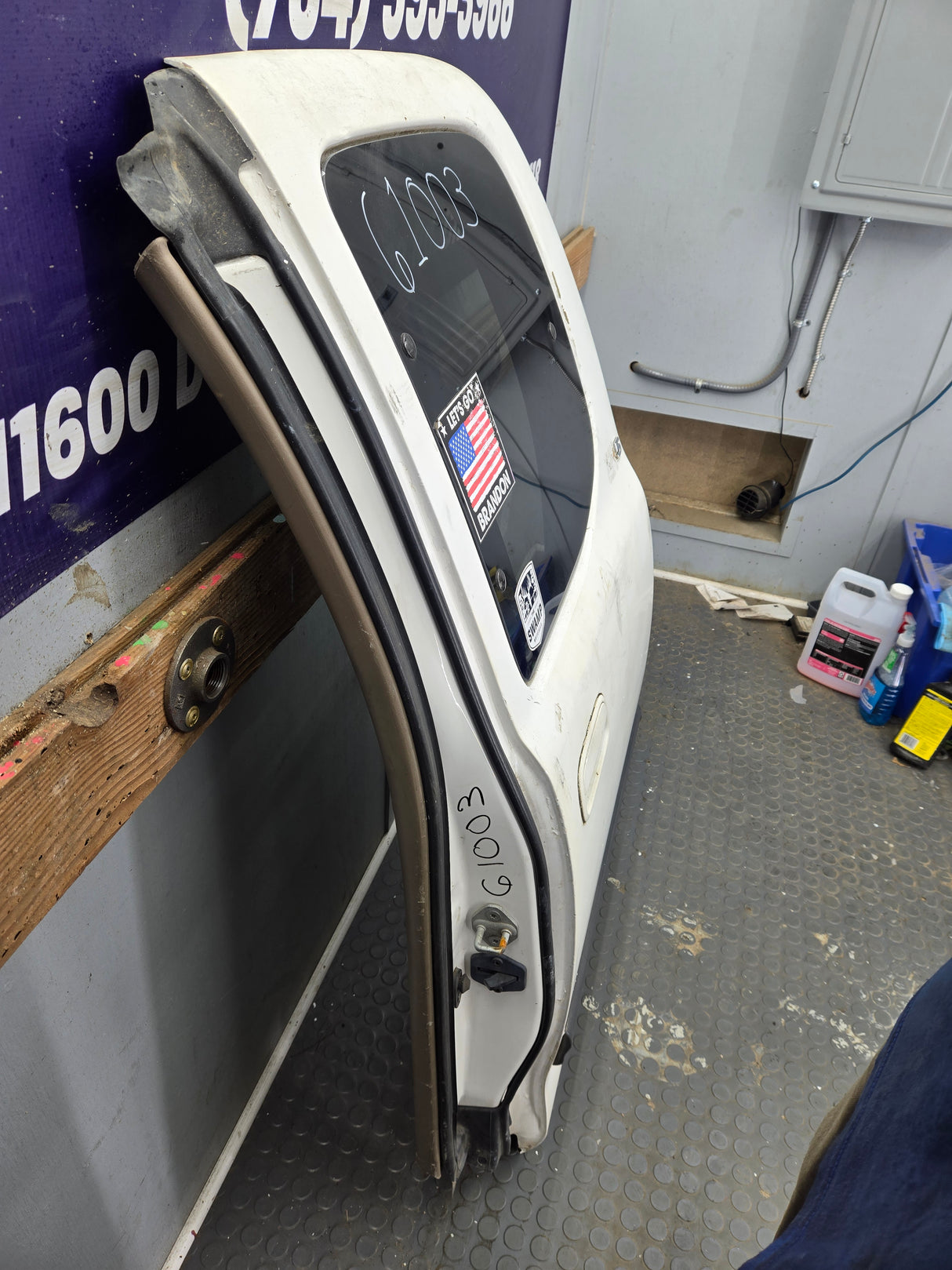 2000-2006 Toyota Tundra Extended Cab Driver Side Rear Door Rear LH