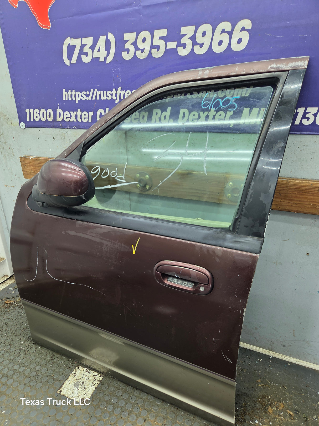1997-2003 Ford F150 Crew Cab Driver Side LH Front Door
