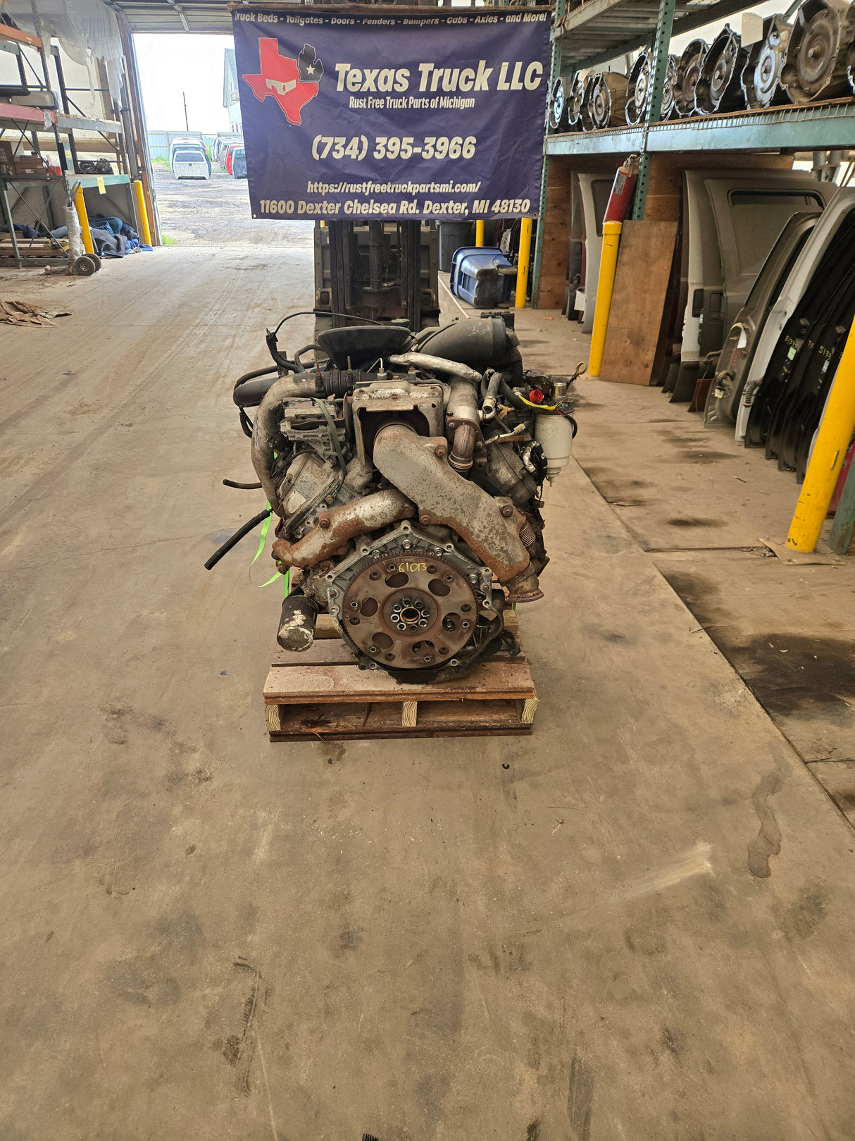 2006 LBZ Duramax Diesel 6.6L Engine Runs Great 117k miles