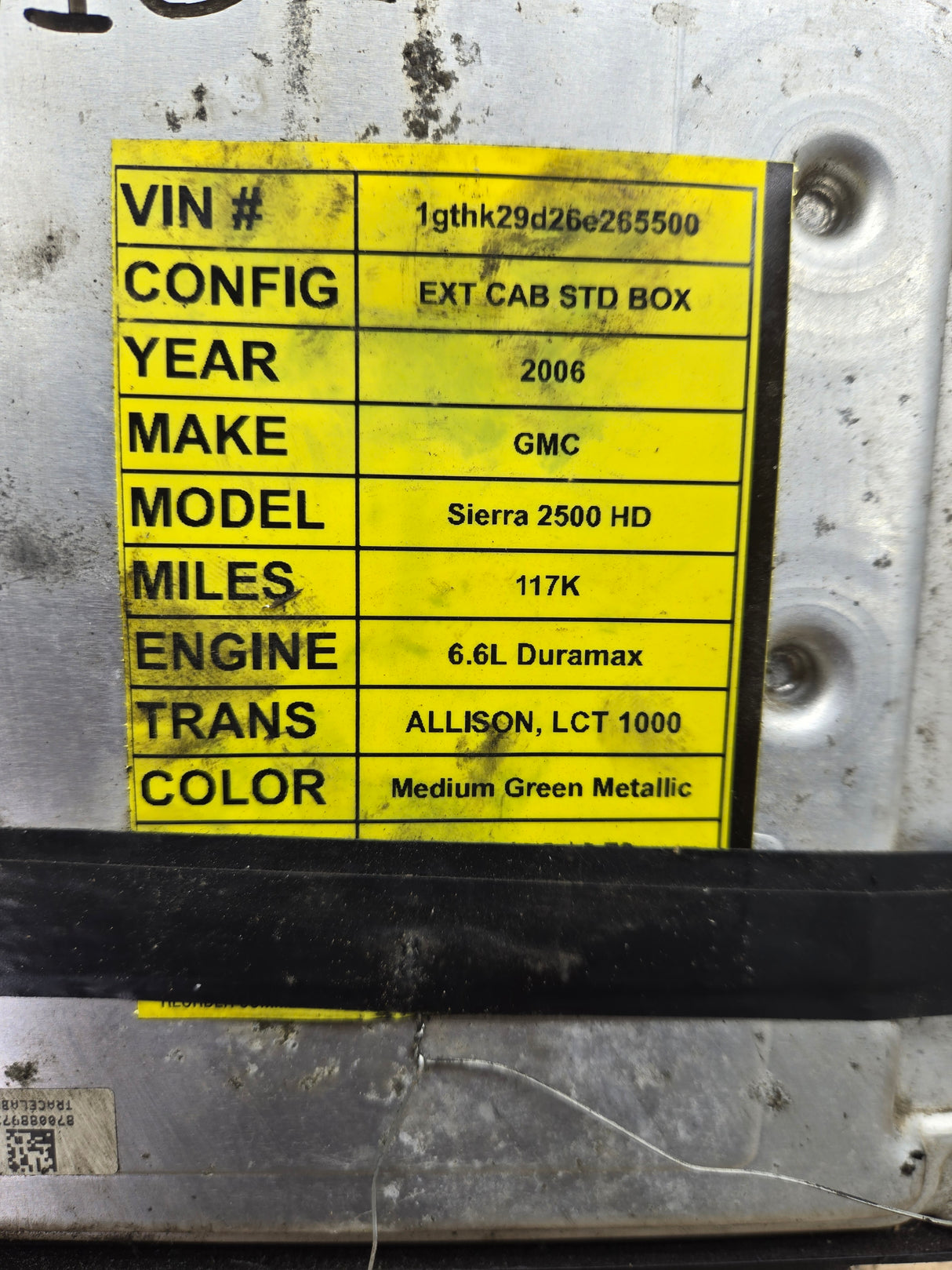 2006-2007 Chevrolet GMC Duramax 6.6L LBZ PCM ECM ECU - 0281013070