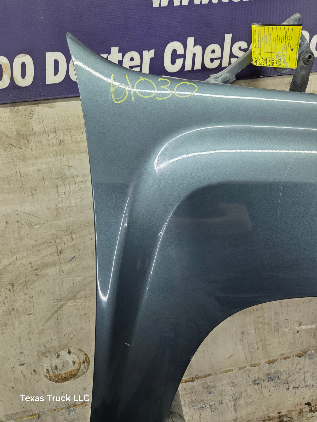 2007-2013 Chevrolet Silverado Passenger Side Front RH Fender 1500 2500 3500 HD