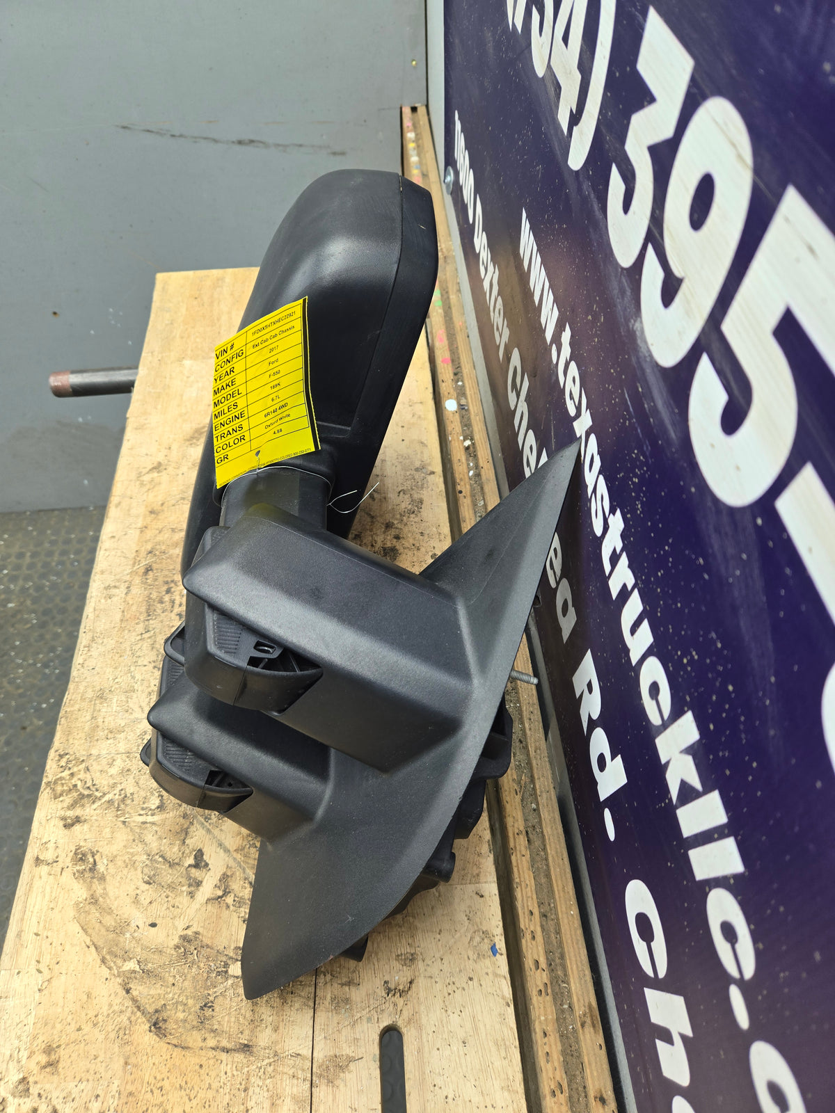2017-2022 Ford Super Duty F250 F350 F450 F550 RH Passenger Side Power Telescope Heated Towing Mirror OEM