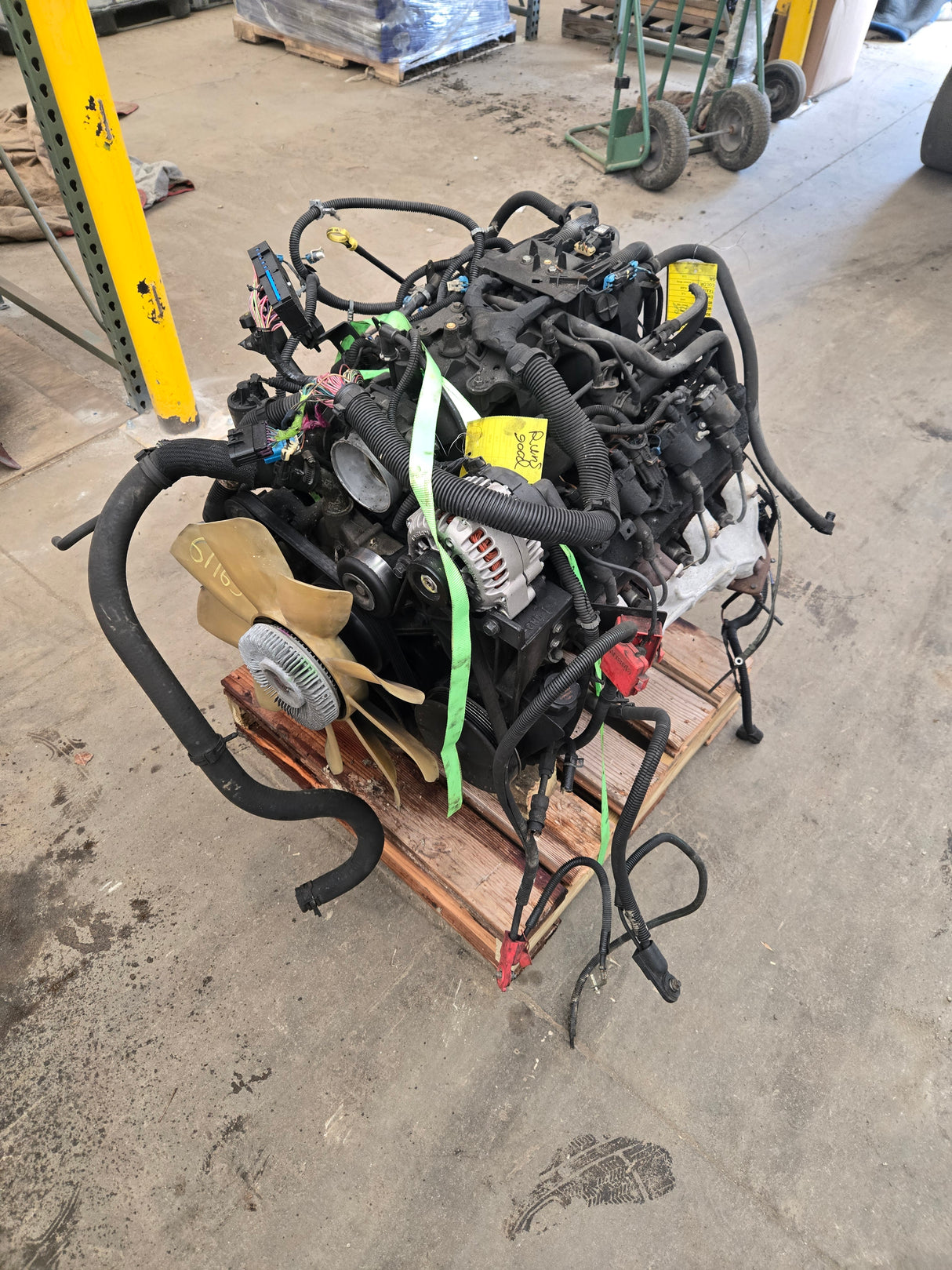 2000 Chevrolet GMC 1500 5.3L Engine LS Vortec Gas Engine Runs Good