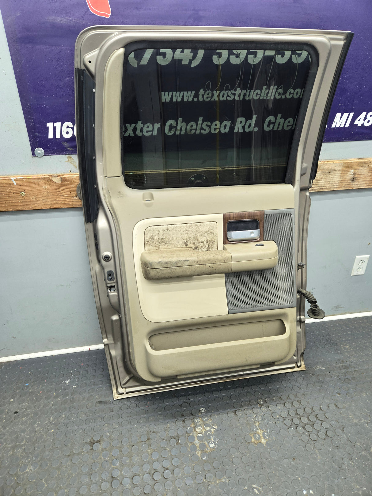 2009-2014 Ford F150 Rear LH Driver Side Crew Cab Door