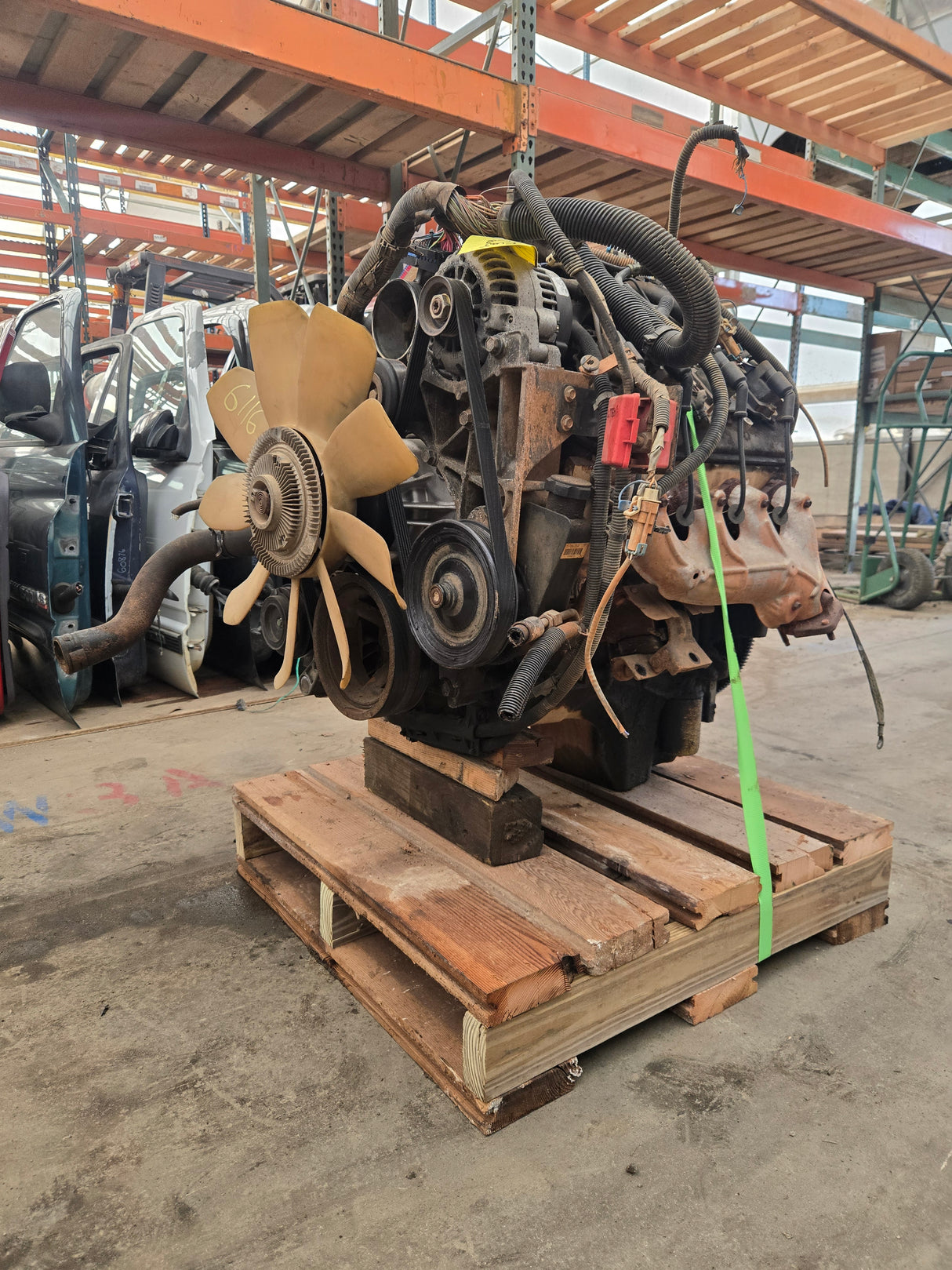 2001 Chevrolet GMC 1500 4.8L Engine LS Vortec Gas Engine Runs good