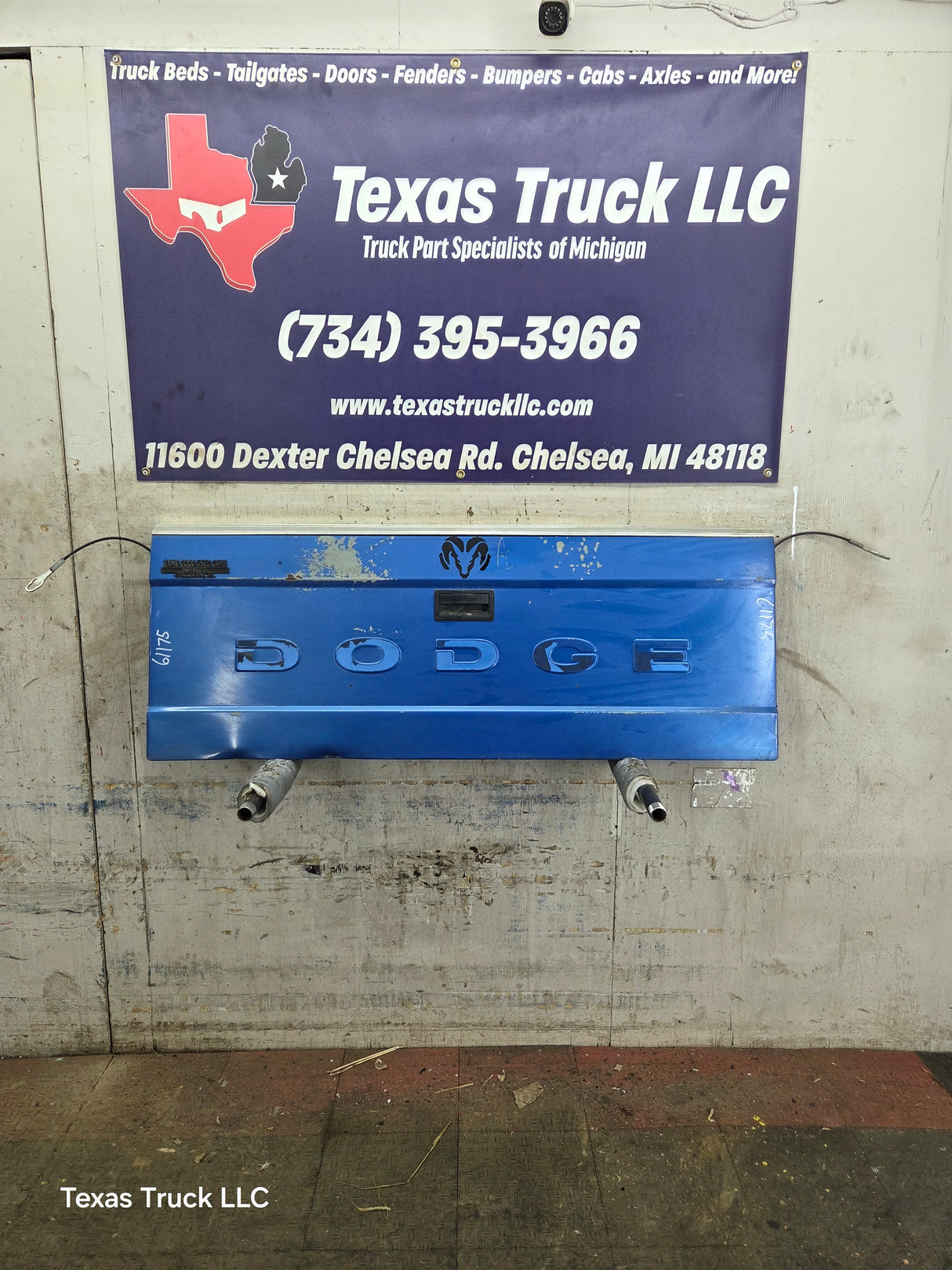 1987-1996 Dodge Dakota 1st Gen Truck Tailgate