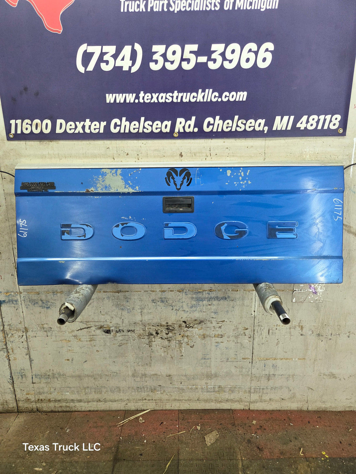 1987-1996 Dodge Dakota 1st Gen Truck Tailgate