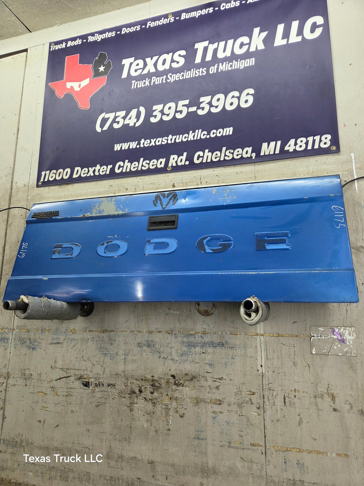 1987-1996 Dodge Dakota 1st Gen Truck Tailgate