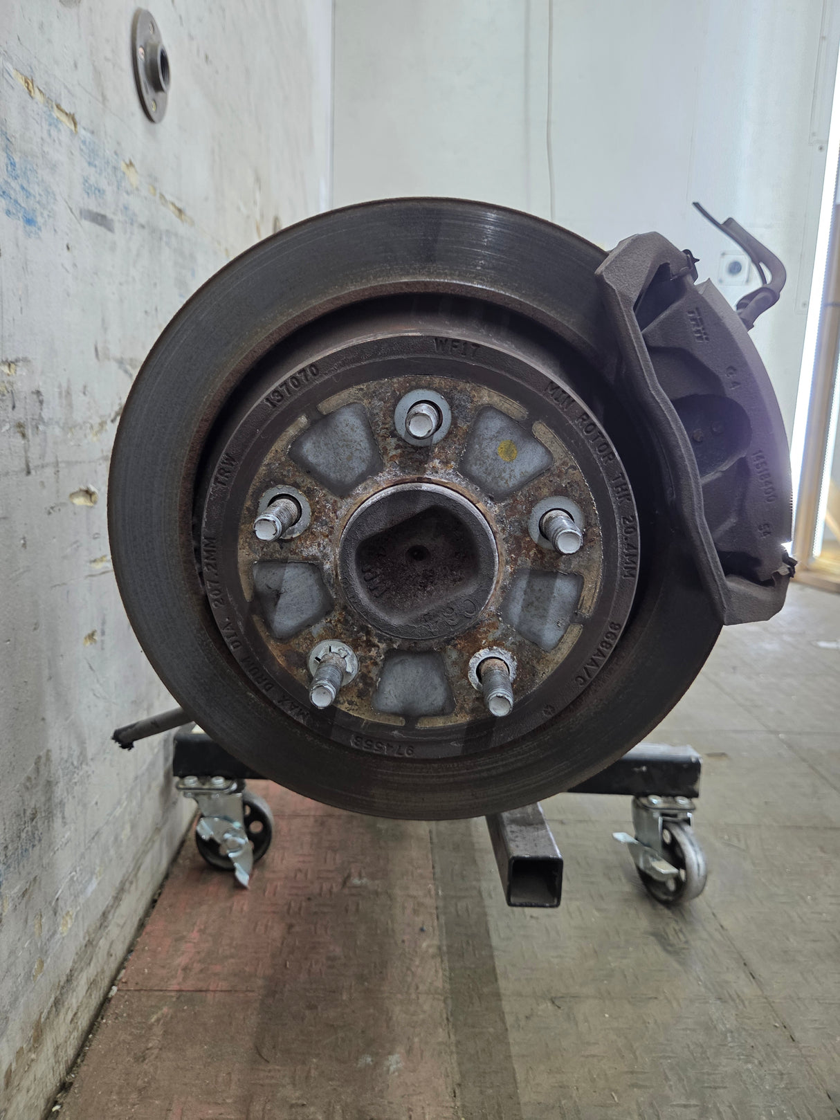 2013-2019 Dodge Ram 1500 3.55 Ratio OEM Rear Axle Rear End 4th Gen