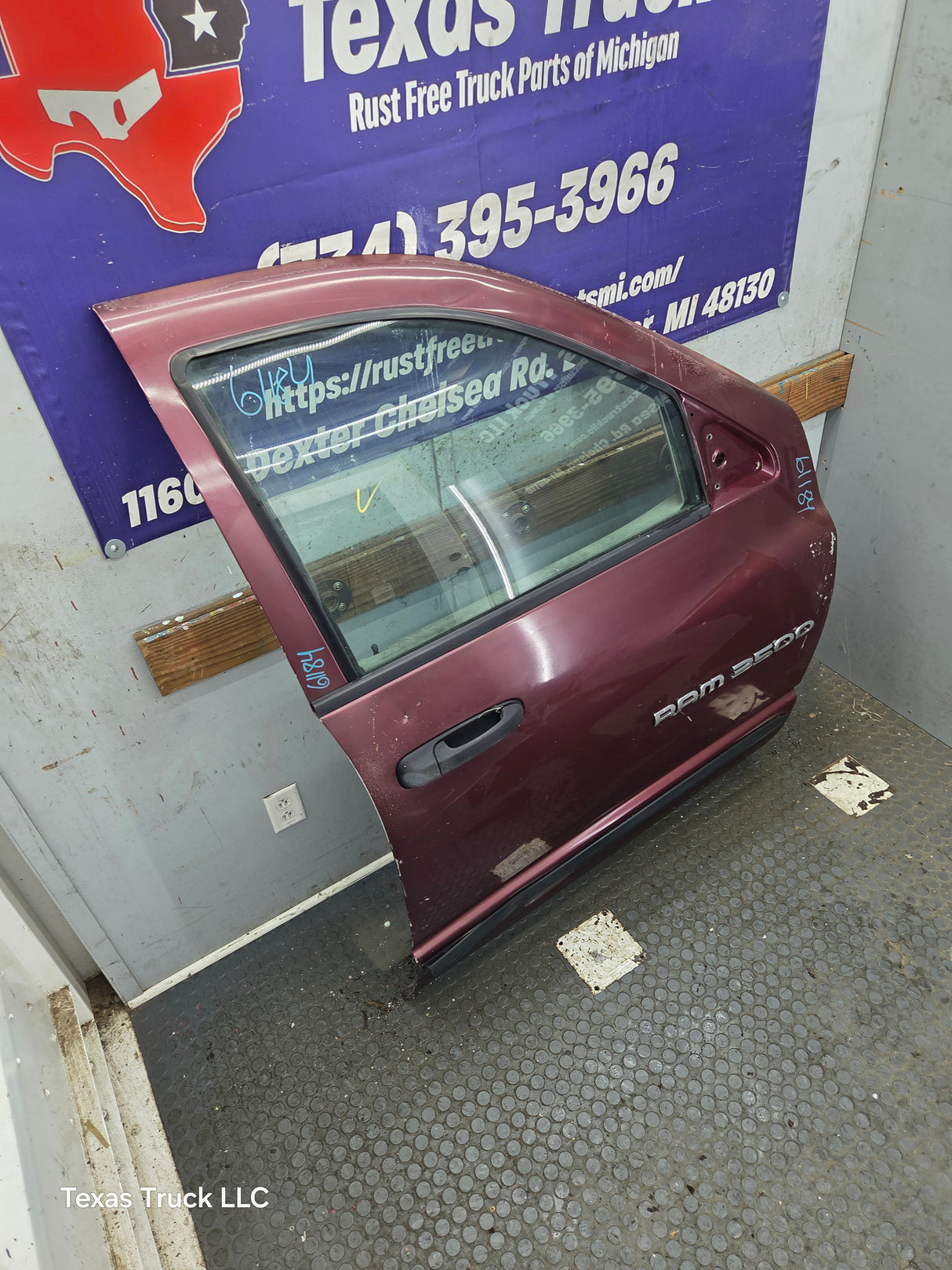 2003-2008 Dodge Ram 3rd Gen Passenger Side Front Quad Cab Crew Cab Door 1500 2500 3500 4500 5500