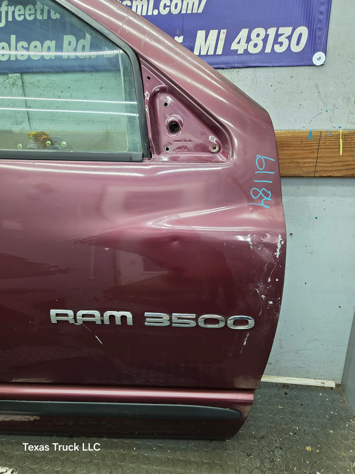 2003-2008 Dodge Ram 3rd Gen Passenger Side Front Quad Cab Crew Cab Door 1500 2500 3500 4500 5500