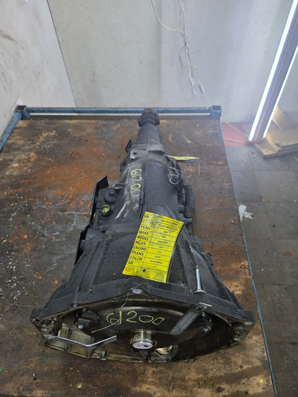 2000 Chevrolet Silverado / GMC Sierra 4L60E 2wd Transmission V8 5.3L 4.8