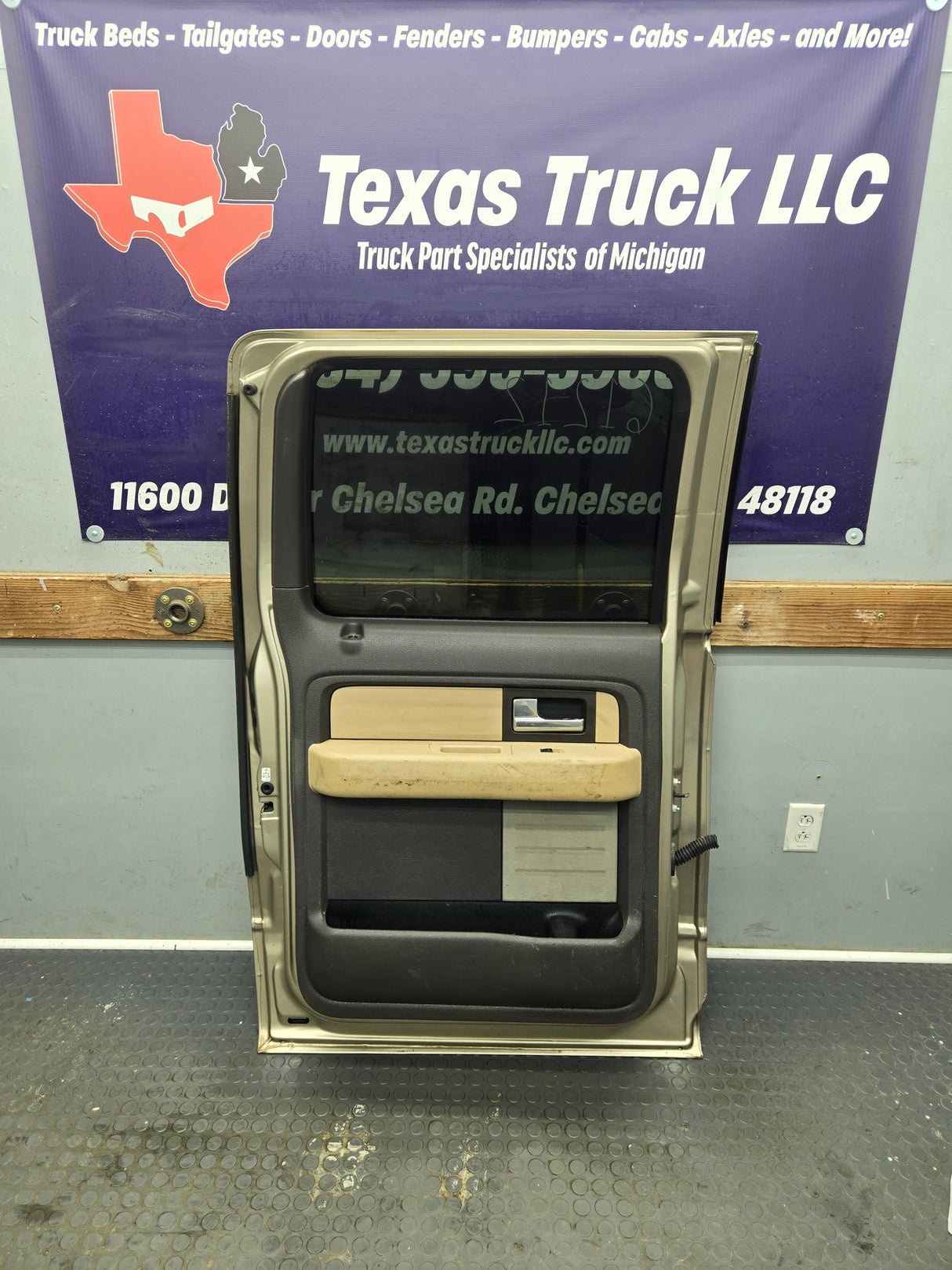 2009-2014 Ford F150 Rear Driver Crew Cab Door