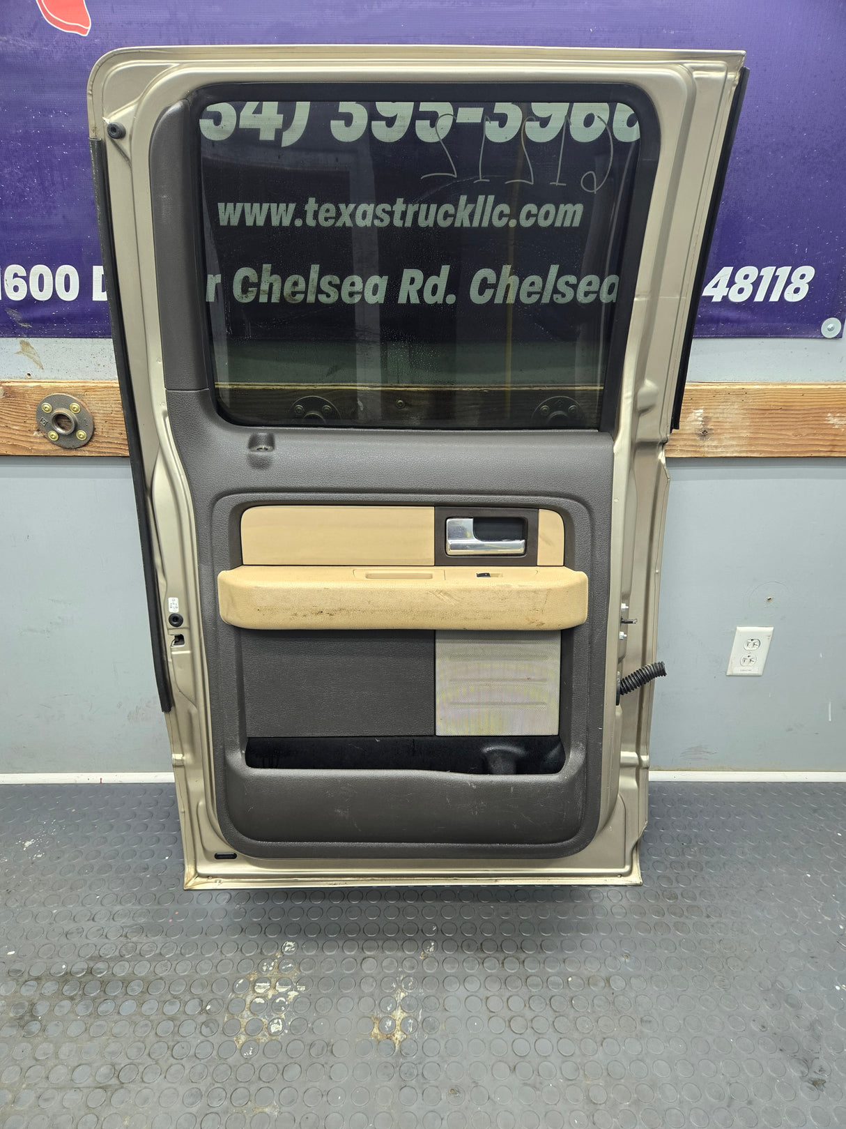 2009-2014 Ford F150 Rear Driver Crew Cab Door