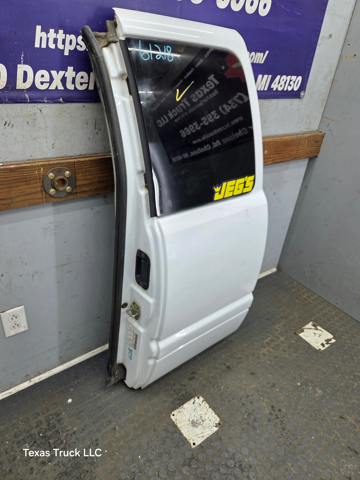 1994-2002 Dodge Ram 2nd Gen LH Driver Side Rear Extended Cab Door 1500 2500 3500