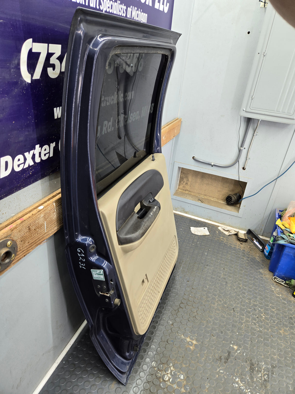 1999-2011 Ford Super Duty LH Driver Side Rear Crew Cab Door F250 F350 F450 F550