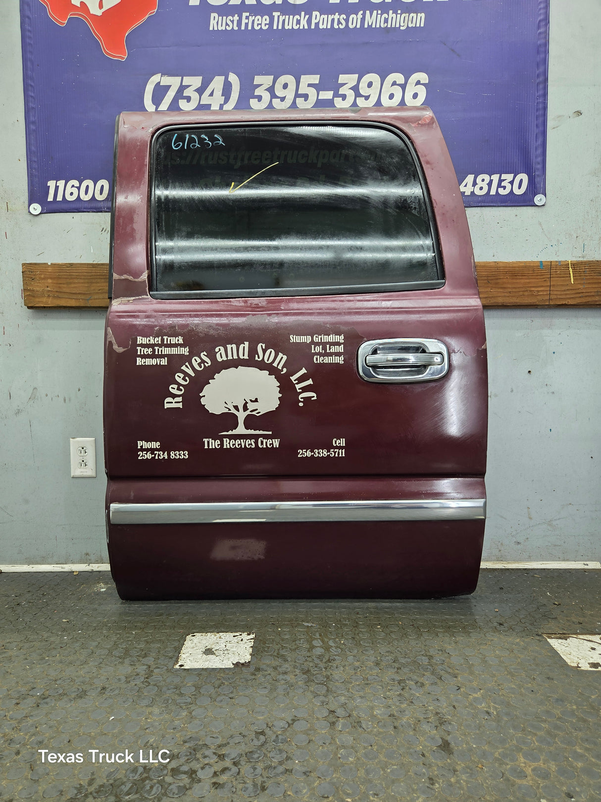 1999-2007 Chevrolet Silverado / GMC Sierra 1500 2500 3500 HD Rear Driver Side LH Crew Cab Rear Door