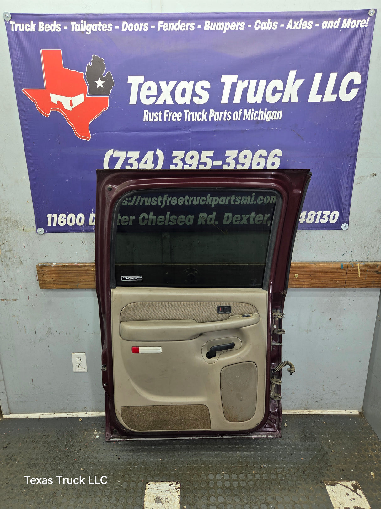 1999-2007 Chevrolet Silverado / GMC Sierra 1500 2500 3500 HD Rear Driver Side LH Crew Cab Rear Door