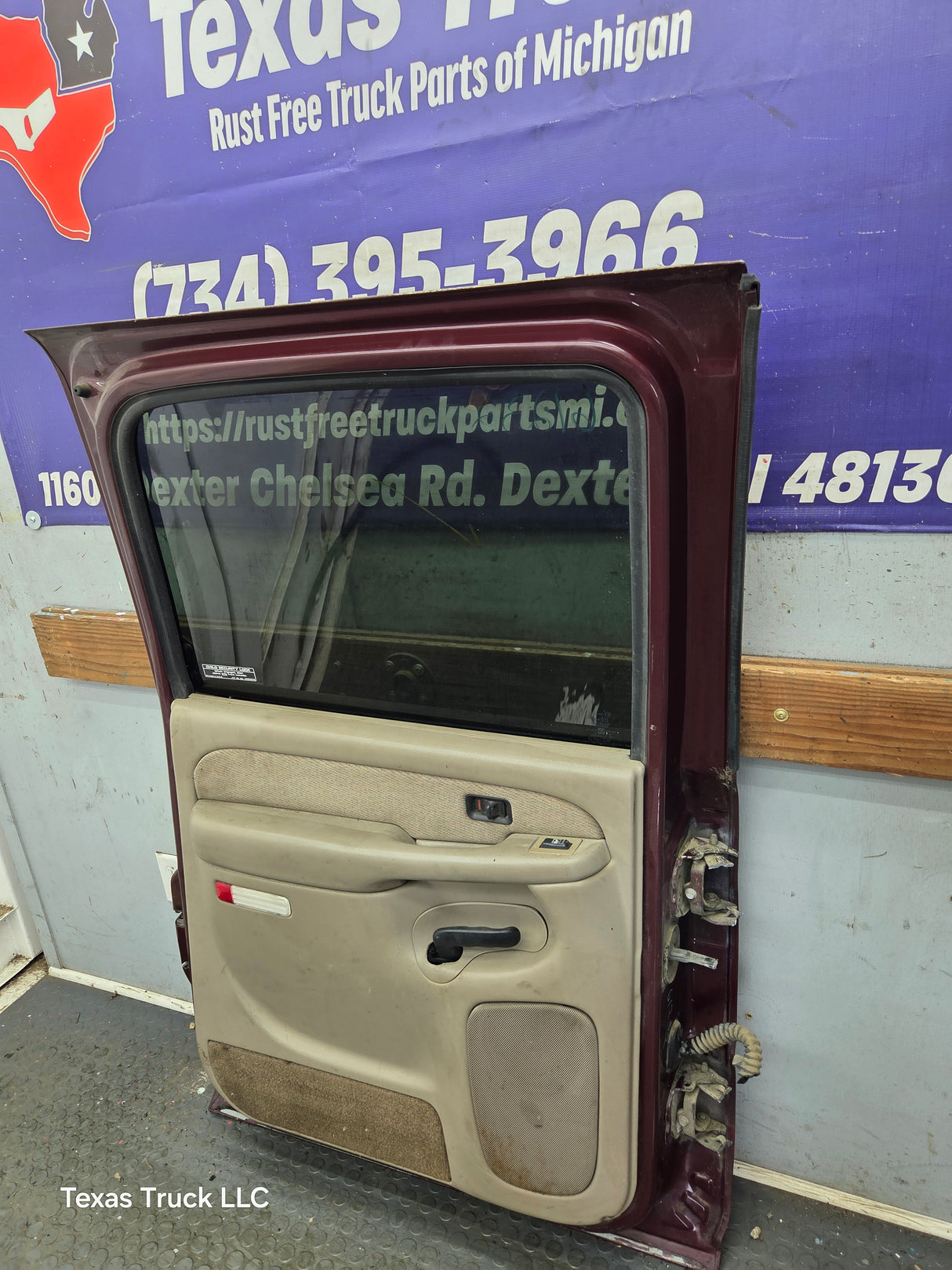 1999-2007 Chevrolet Silverado / GMC Sierra 1500 2500 3500 HD Rear Driver Side LH Crew Cab Rear Door