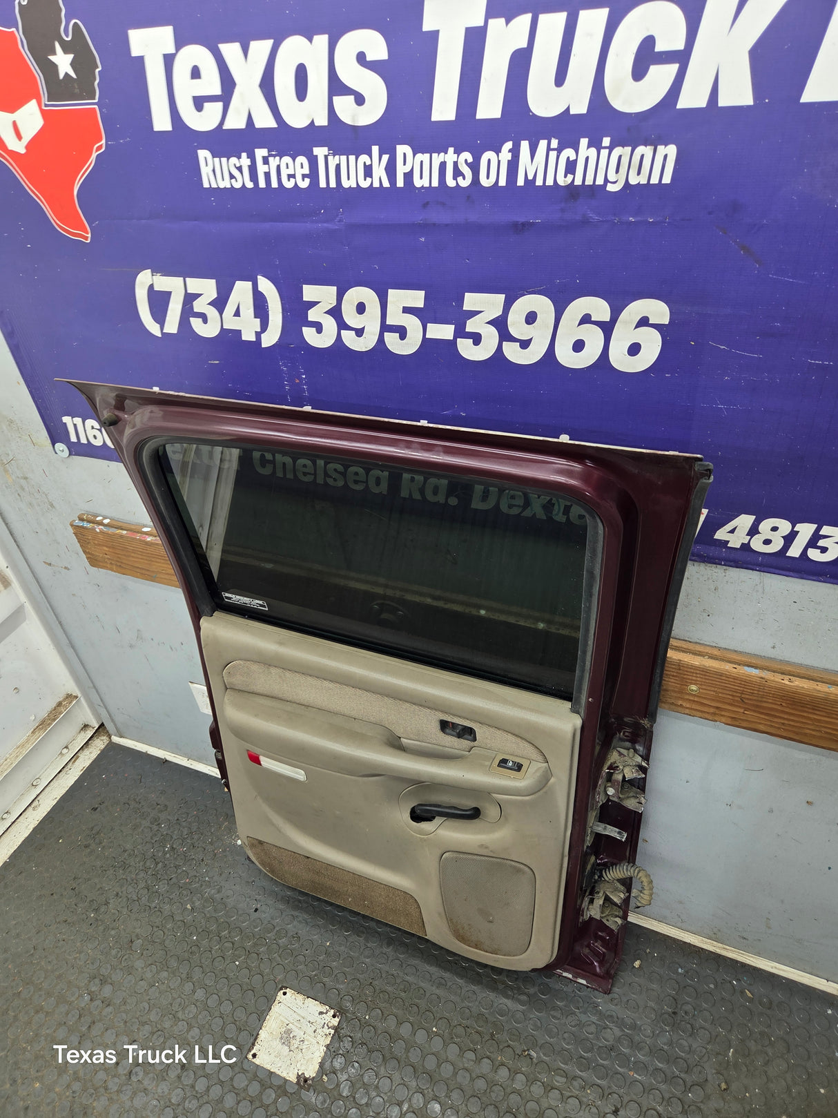 1999-2007 Chevrolet Silverado / GMC Sierra 1500 2500 3500 HD Rear Driver Side LH Crew Cab Rear Door
