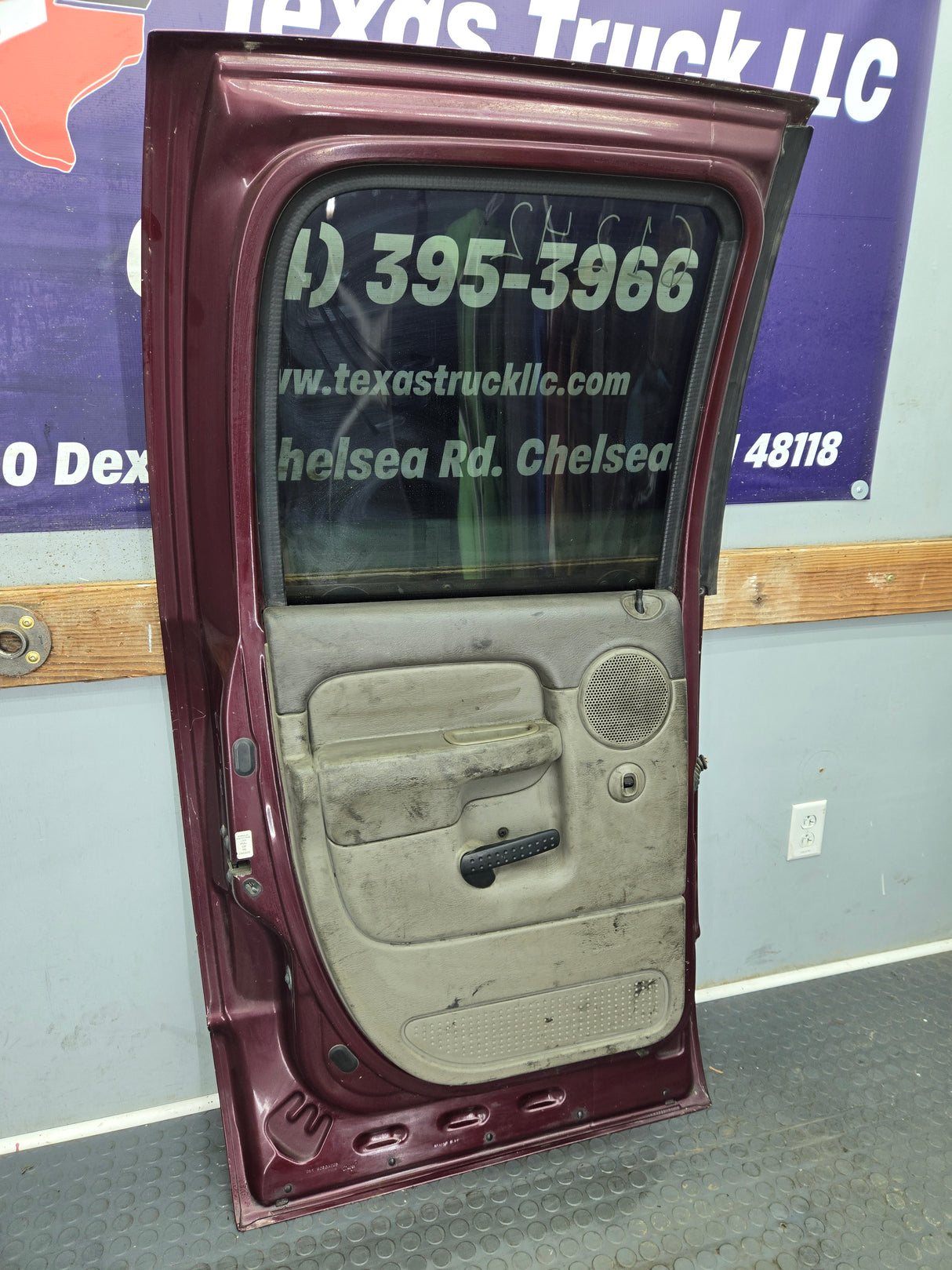2003-2008 Dodge Ram 3rd Gen Driver Rear Quad Cab Door 1500 2500 3500 4500 5500