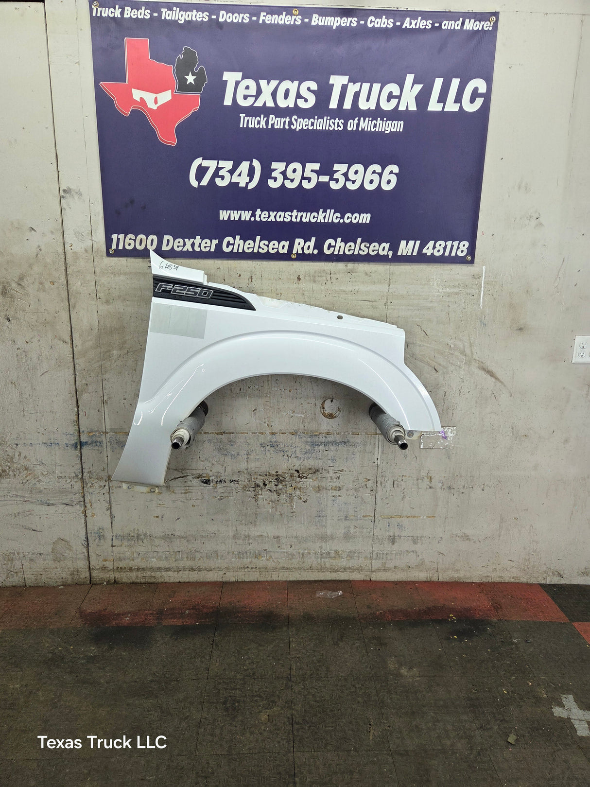 2011-2016 Ford Super Duty F250 F350 RH Passenger Side Front Fender Quarter Panel