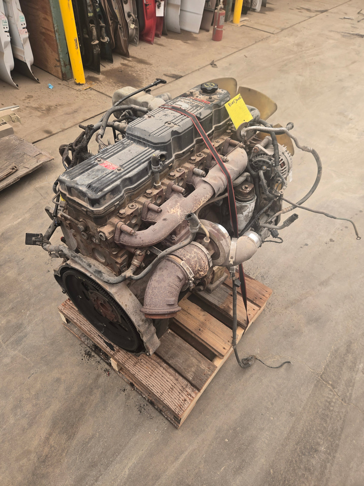 2006 Dodge Ram 3500 5.9L 24v Cummins Turbo Diesel Complete Engine Ran Great