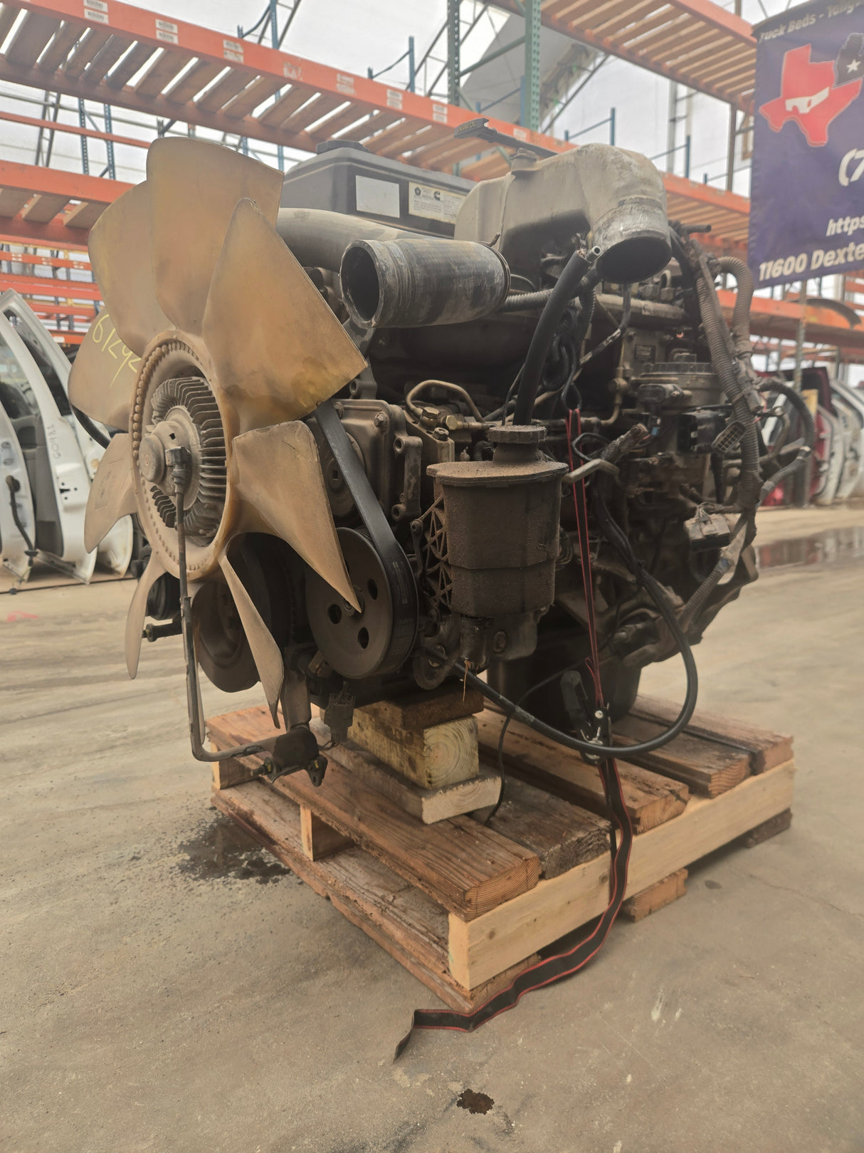 2006 Dodge Ram 3500 5.9L 24v Cummins Turbo Diesel Complete Engine Ran Great